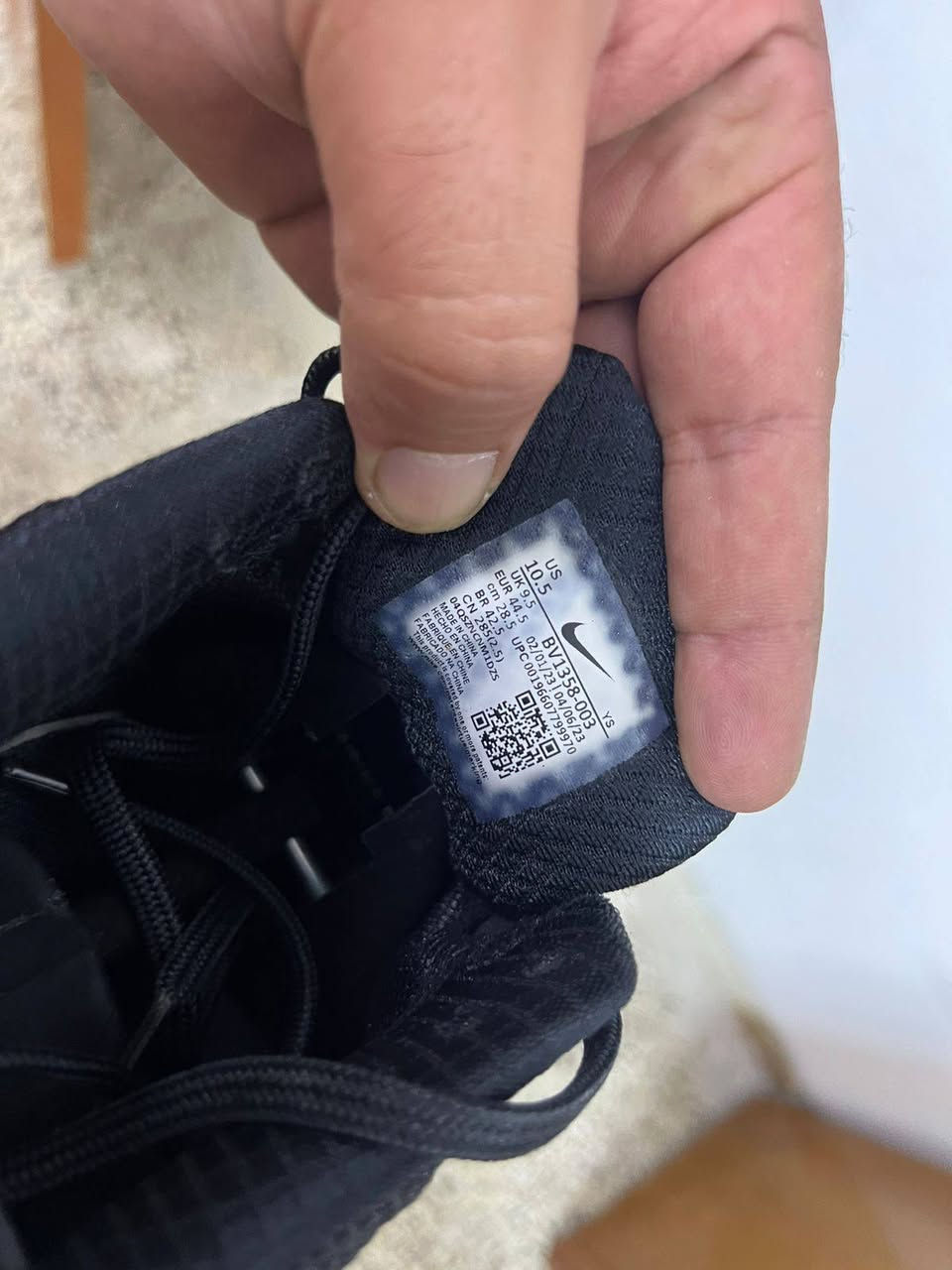 (نايكي زوم فوميرو 5) باله اصلي قياس 44.5 توصيل 5
واتساب ***********
