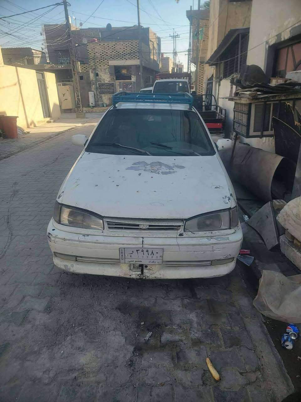 سلام عليكم النترا مديل 95 سياره بسمي حداديه مكينه كير كله حلو  سياره عايزه صبغ مكاني نجف كوفه 17تموز اريدها 35وبيها مجال ***********
