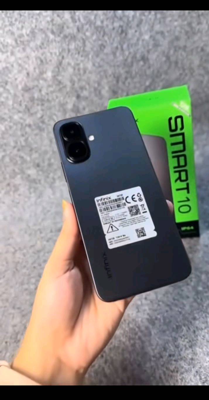 جهاز infinix10
بطاريه/5000
الذاكره/128
السعر/100دينار
 الجهاز نظافته جيده جداً جديد اي تبديل مابي اي تصليح مابي الشاشه ماله الاصليه لاكسر ولا تبديل والبطاريه هم لا تبديل  الاصليه مالته. 
رقم الهاتف 
***********
وتساب فقط.