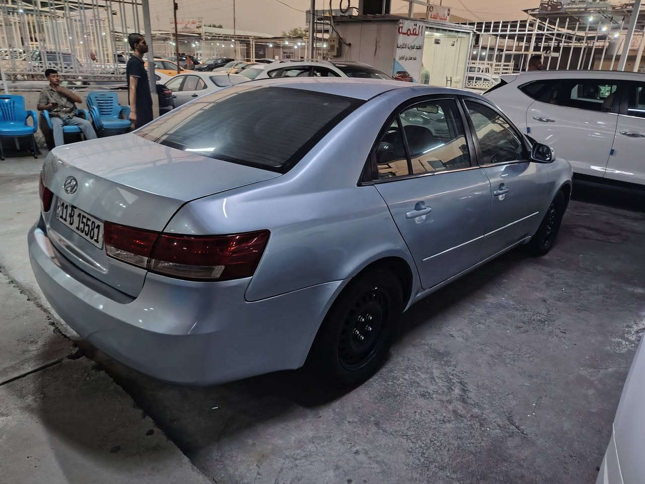 سوناتا ٢٠٠٧ امريكي مصبوغه احزام  اثر جراد كير او محرك كصه ٢٤٠٠ رقم بغداد جاهزه من كولشي السعر ٩٢ او بيها مجال ***********
