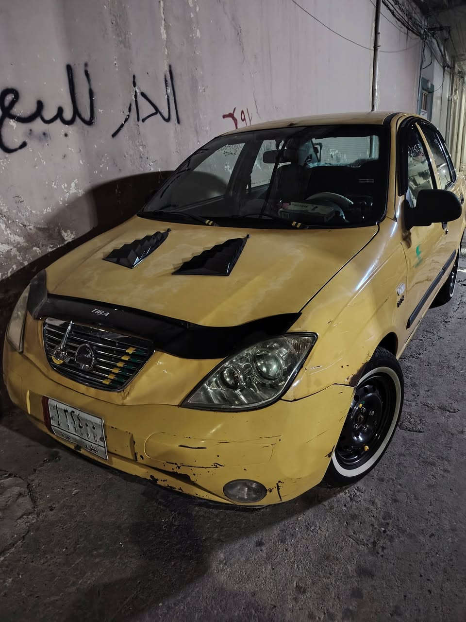 سايبه طيبه موديل 13رقم نينوى وضع شركه قطره معجون مابيها شاشه تاب اربع سماعات ومضخم السياره جاهزه كبل للسارع ***********$السعر  37 $ وبيها مجال بصيط
