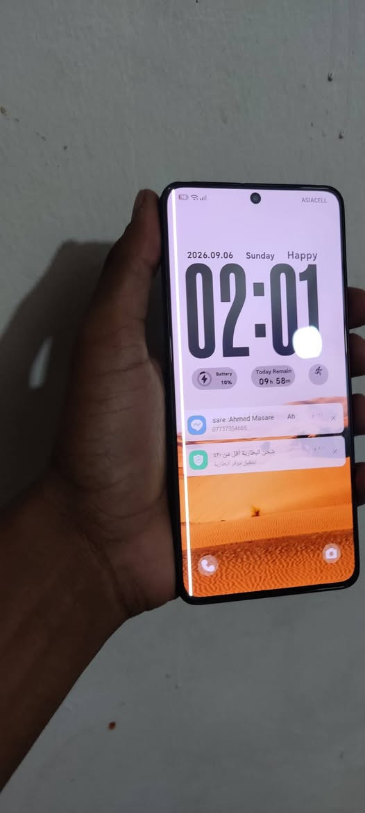 بوكو F6 بسعر 200 قفل ومن الاخير
ذاكرة 512+24
بوبجي 120 فريم سلس كلش مي
شاشة 120 هرتز 
معالج سناب دراجون 8s gen3 
الجهاز بيه خط ابيض بالشاشة ما مأثر على اي شي نهائيا 
الباقي كله كفالة عامة 
بدون ملحقات السعر 200 قفل 
بغداد مدينة الصدر شارع الاورفلي 
للاتصال ***********
