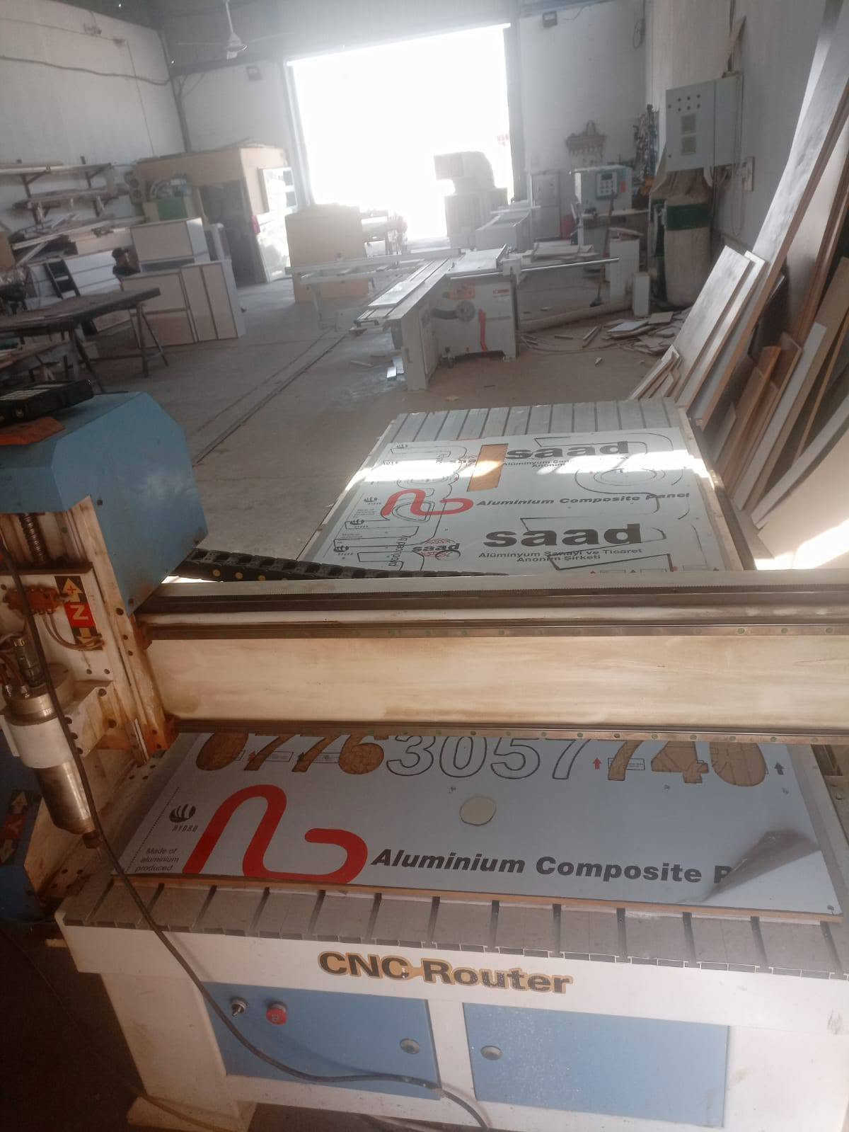 سبندر CNC • تبريد ماء • 3*140