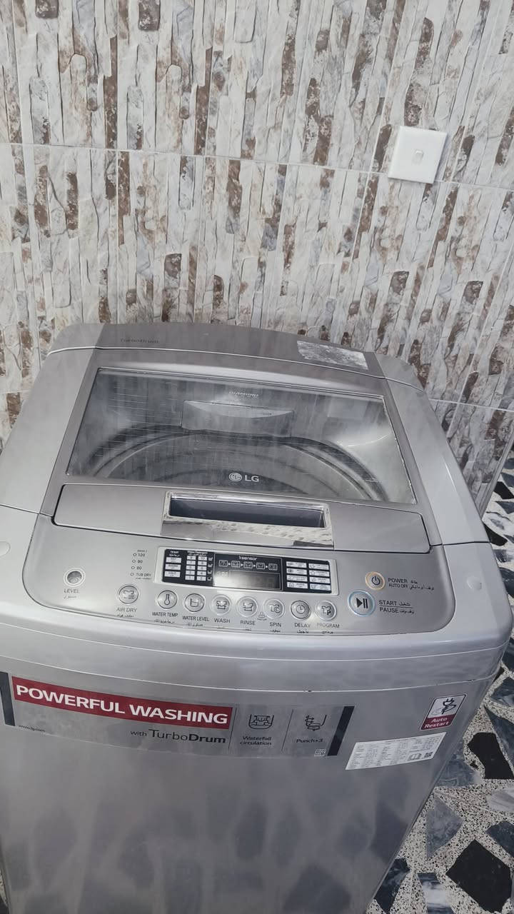 السلام عليكم غساله ملابس نوع LG حجم 16 كيلو السعر 150 ألف للبيع الاتصال ع الرقم ***********
