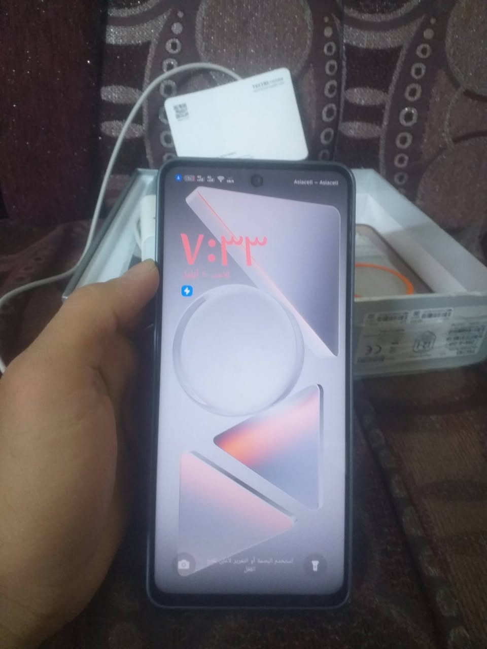 السلام عليكم اخوان تكنو بوفو سفن 5G الجهاز مستعمل شيء قليل نضيف حيل  اخذتو اب400 وهسا اريدو 330 وبي مجال بسيط حيل ذاكره 256 الرام16 مكاني جانب ايمن منصور ***********
السلام عليكم اخوان تكنو بوفو سفن 5G الجهاز مستعمل شيء قليل نضيف حيل  اخذتو اب400 وهسا اريدو 330 وبي مجال بسيط حيل ذاكره 256 الرام16 مكاني جانب ايمن منصور ***********
