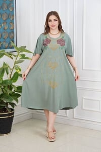 دشداشة نسائي • كشمير • 2XL-5XL
