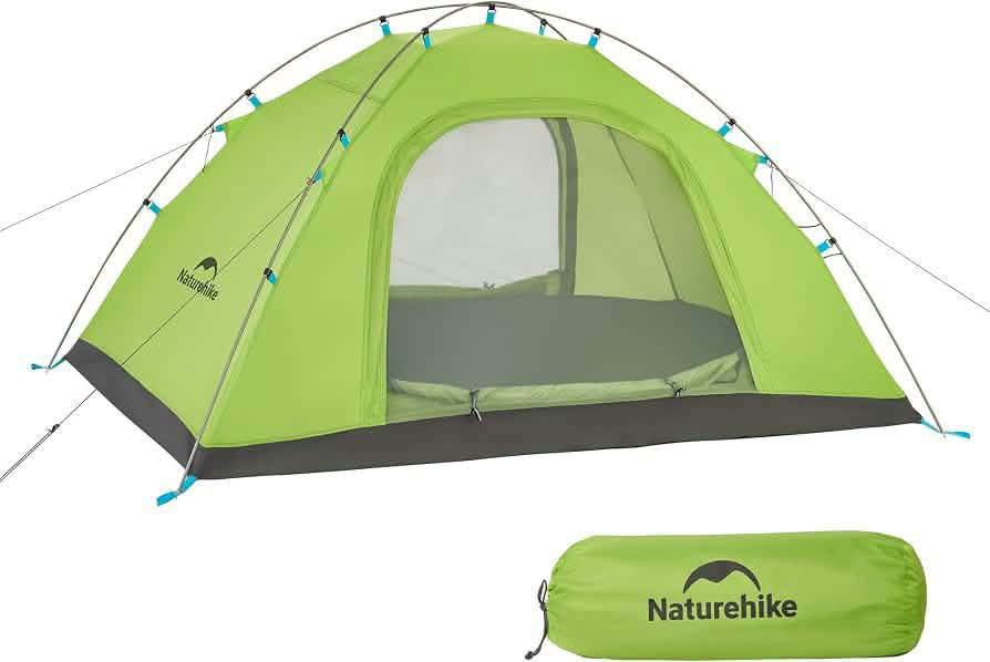 هذه خيمة تخييم خفيفة الوزن لشخصين من طراز Naturehike P-Series 2 Single Layer باللون الأخضر.المواصفات الرئيسيةالسعة: تتسع لشخصين بشكل مريح.الوزن: خفيفة الوزن جداً بحوالي 1.53 كغ.الأبعاد: 200 × 130 × 100 سم.مقاومة الماء: تصنيف مقاومة للماء PU3000mm+ لتحمل الأمطار.الحجم عند التخزين: 15 × 42 سم.

سعر 85 الف
توصيل 5 

#every

نص مكتوب في الصور:
- All aluminum curtain rod, Light weight and resistance to bending.
- External quick ride system, Easy to set up & save time.
- Happy in the countryside, resonate with nature.
- ДВУХМЕСТНАЯ ПАЛАТКА 3000 MM ВОДОСТОЙКОСТЬ ТЕНТА СПАЛЬНОЕ МЕСТО (СМ) 200x130 СУПЕРЛЕГКАЯ КОМПАКТНАЯ 1.53 BEC ПАЛАТКИ (КГ) Yandex Market Палатка Naturehike P-Series NEW ...2-местная, алюминиевый انتقال > حفظ مشارка AMPINGZELT 2 PERSONEN