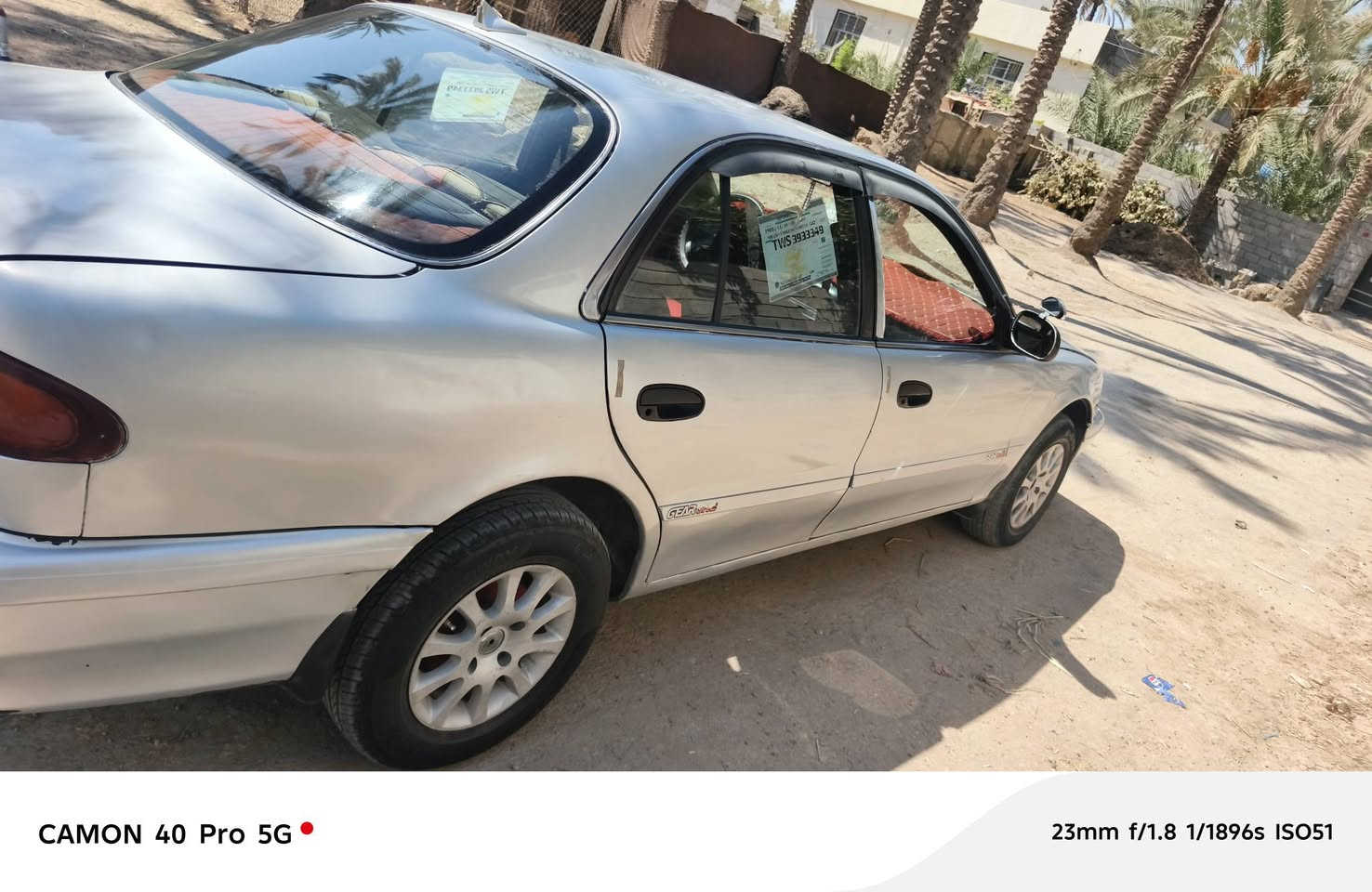 سوناته 2 للبيع موديل 94نضافه خير من الله محرك مكفول لا تبخير ولا تنقيص مصبوغه صبغ عام ج جماليه رقم بغداد تحويل مباشر السعر 43وبيه مجال  المكان ديالى الخالص رقم الهاتف ***********بي وتساب هم

نص مكتوب في الصور:
- CAMON 40 Pro 5G
- 23mm f/1.8 1/4063s ISO51
- CAMON 40 Pro 5G 23mm f/1.8 1/2420s ISO50
- CAMON 40 Pro 5G 23mm f/1.8 1/1896s ISO51
- CAMON 40 Pro 5G 23mm f/1.8 1/1865s ISO50