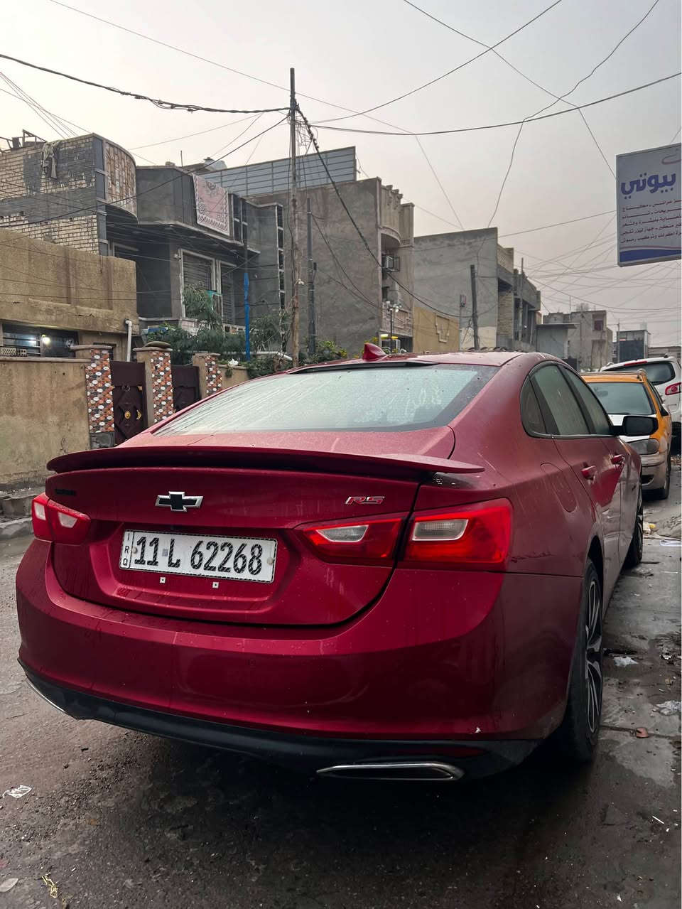 ماليبو rs 2022 للبيع

حادثهة سرقة فقط مابيهة ضربة مثل ما موضح بالصور 

بدون ايرباك اي ايرباك مطاك 

ماشية ٦٩mi 

بدي كت رياضي يجي بيهة بلادي 
داخل جلد،
رادار امامي 
كامرة خلفية 
حساس خلفي 
،نقاط عمياء
شاشة كار بلاي واندرويد اوتو 
تشغيل عن بعد 
اوتو ستوب 
هاند بريك دكمة 
وبعد لمواصفات المعروفة
.
السعر 125$ 
مراوس مع رياضي حصراً 

مكاني بغداد الدورة 
*********** بغداد, العراق

نص مكتوب في الصور:
- 1 VIN STAT stat.vin
- 08:47 1 LTE 62 VIN STAT stat.vin
- 08:48 LTE 62 VIN 1 Home CATALOG CHEVROLET CHEVROLET MALIBU stat.vin