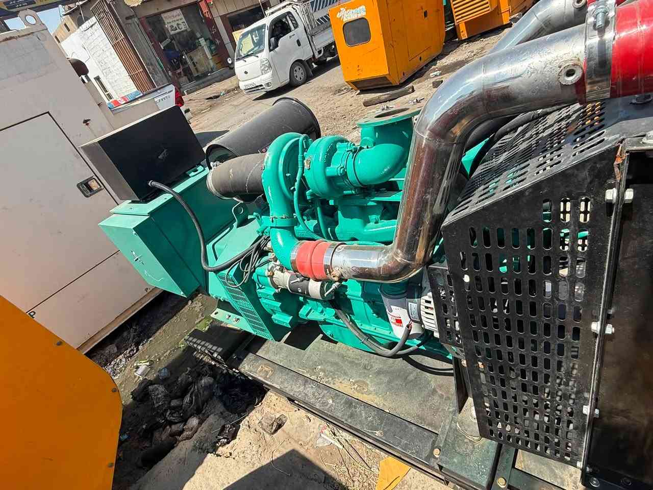 السلام عليكم
كمنز 102 
150Kva 
ساعات العمل. زيروو 
نظام اوتو حمايه فول اوتماتيك
وضع بلاد شركة  
أربيل صناعه جنوبيه 
نظام اوتو حمايه فول اوتماتيك
وضع بلاد شركة  
🚚يوجد توصيل الى جميع المحافظات وبضمان🚚
🚚كياندن هةية بو هةموو شاركان بةكرينتى🚚
 للاستفسار:
 ابو علي 
***********
***********
***********
