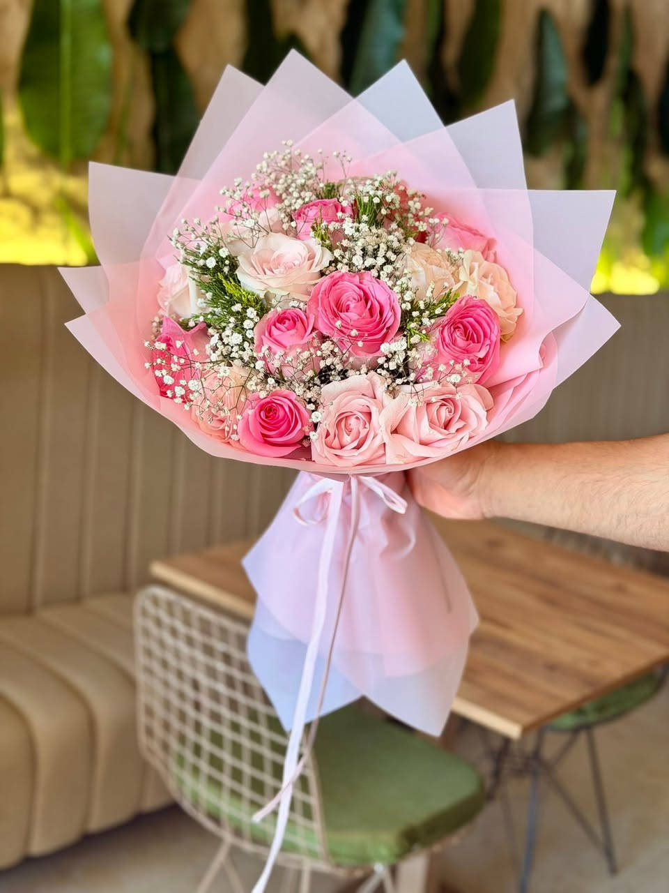 بـوكـيـه خـطـوبـه 💍🤍🌸 

خطوبتكم الورد من يمنه و الكوشه و التوزيعات يم Zeba For Events Planning زيبا للمناسات و التصاميم 

السعر : اكتب تعليق يجيك للخاص 🏷️💵

هاي پنك للورود الطبيعيه و الهدايا 
Hi Pink Flowers 🥇♥️ #محبوب_الشعب

يرجى حجز مسبق لضمان جوده اكبر في التنسيق 🙏⚜️🥇
  

طريقه الدفع ( كاش ، ماستر كارد ، رصيد ) 
توصيل الي جميع المناطق في خانقين 
و خارج خانقين الى ( جلولاء ، سعديه ، كلار ، سليمانيه ، بغداد و اربيل ) ♥️

الموقع : خانقين شارع الكورنيش قرب مجمع الشكرجي - و مجمع الصالحي و مطعم اوكسجين ( eat & go ) 🌟
رقم التواصل ***********
