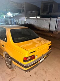 بيجو 405 glx 2012 تكسي رقم بغداد الانكليزي هزة جديدة سنوية باسم والدتي...