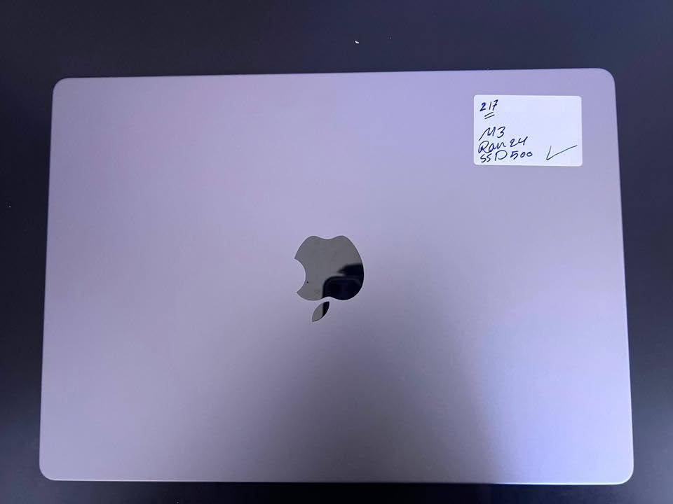 MacBook Pro 2023 14” M3 

Ram 24 | SSD 500 
Battery 96 | cycle 101

Price: 1,800,000 

المبيعات : ***********
الدعم الفني والصيانة: ***********

متجرنا على سوبركي 

https://app.gini.iq/deeplink/macmasters

قناة التلجرام

https://t.me/macmastersiQ

حساب الانستا 

https://www.instagram.com/macmaster.iq?igsh=NW4zdDdsbTExYnEx&utm_source=qr

حساب الفيسبوك 

https://www.facebook.com/share/17h5xxa2YC/?mibextid=wwXIfr
