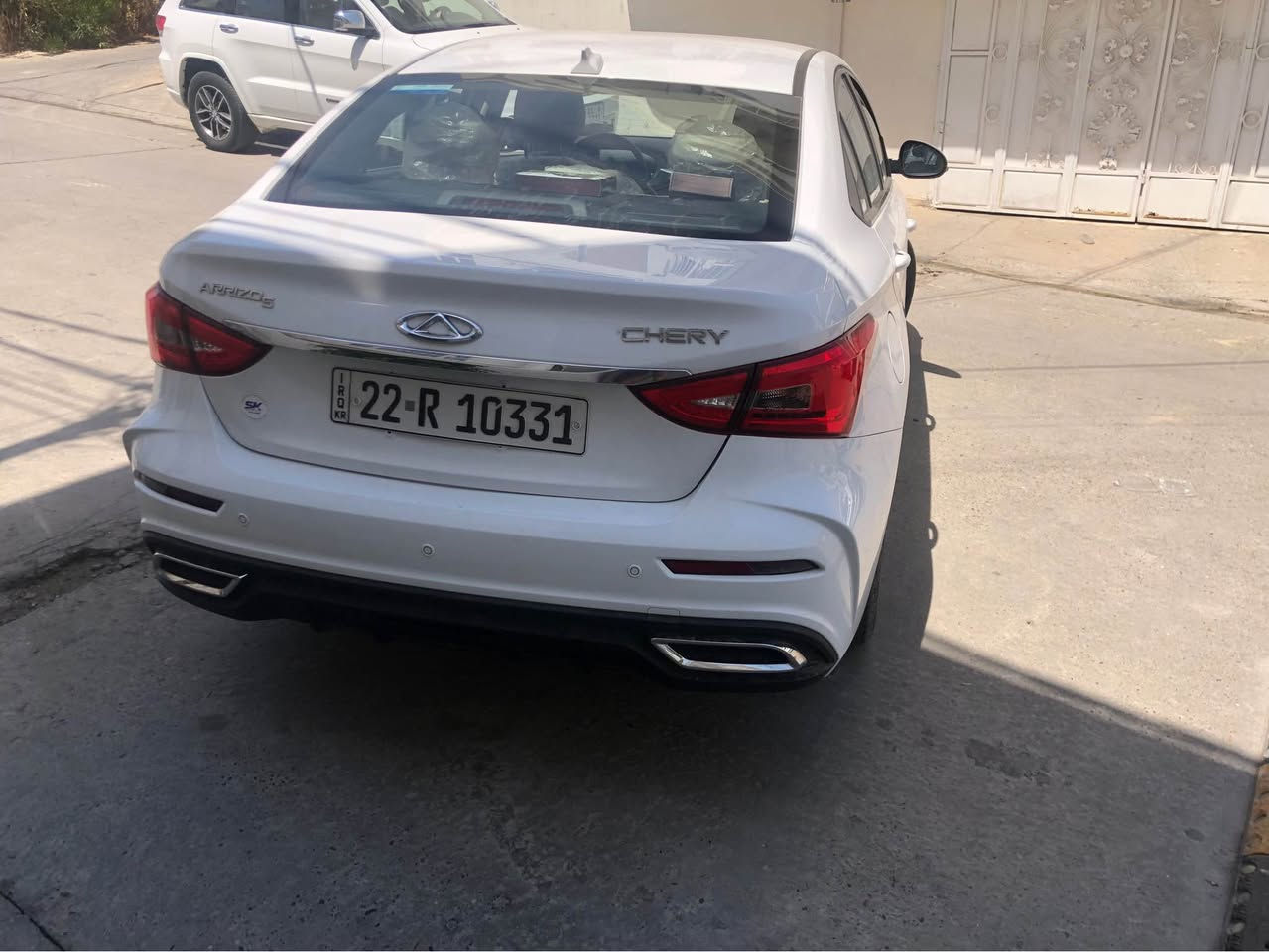 سلام عليكم
شيري اريزو5 
موديل 2024
ماشية 35.000km
سيارة كلين
كوبون بنزين موجود
مواصفات:حساس خلفي.تبريت مركزي.اوتو هولد
.جام كهربائي.بلوتوث
سيارة بسمي
مكان سيارة كركوك
رقم هاتف:***********
سعر بي مجالت Singapore
