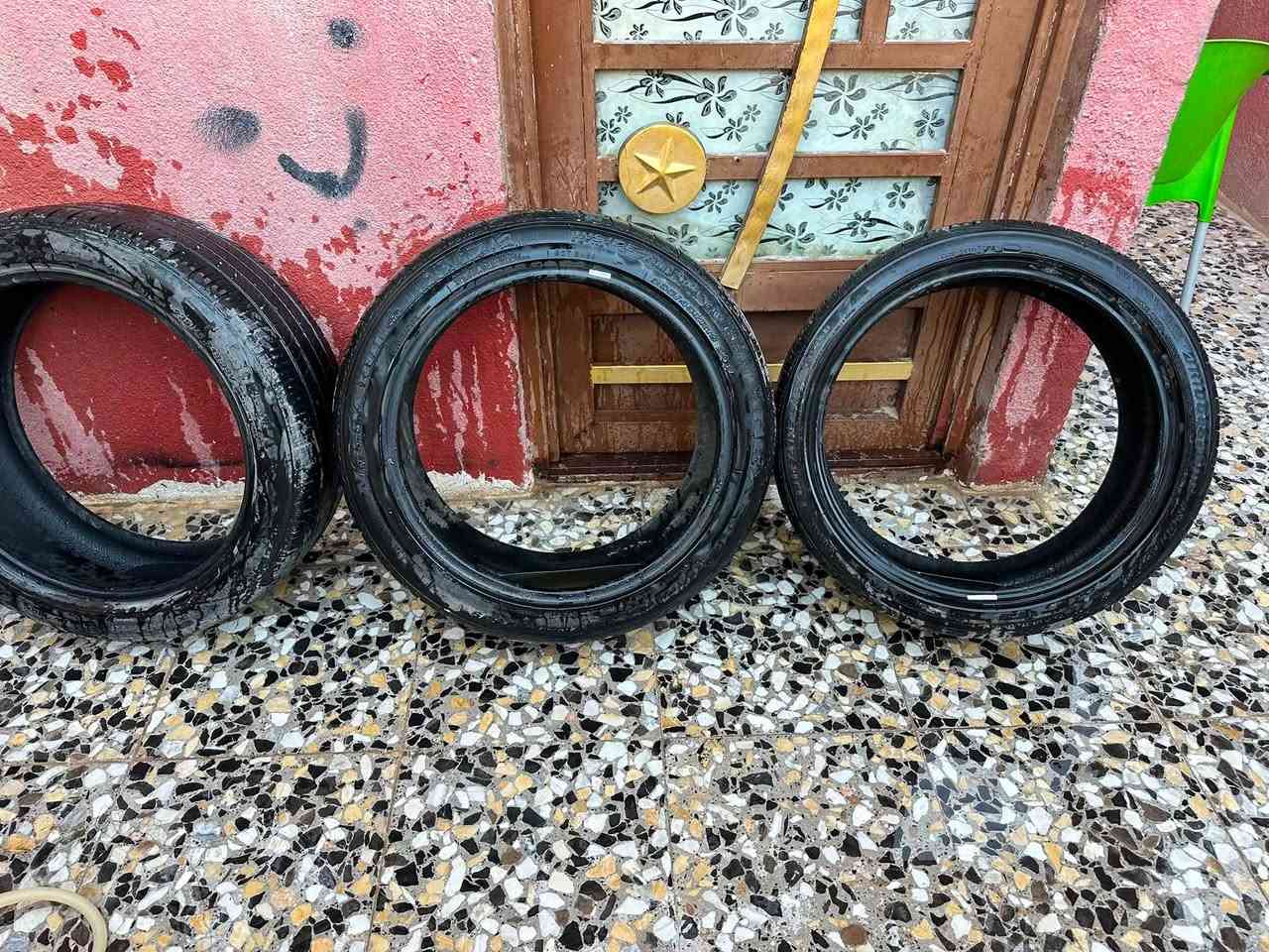 سلام عليكم تايرات مال كامرلي موديل 23 نضيفات كلش حجم 19 مكاني كربلاء سعر 50 (***********) اتصال وتساب فقط
