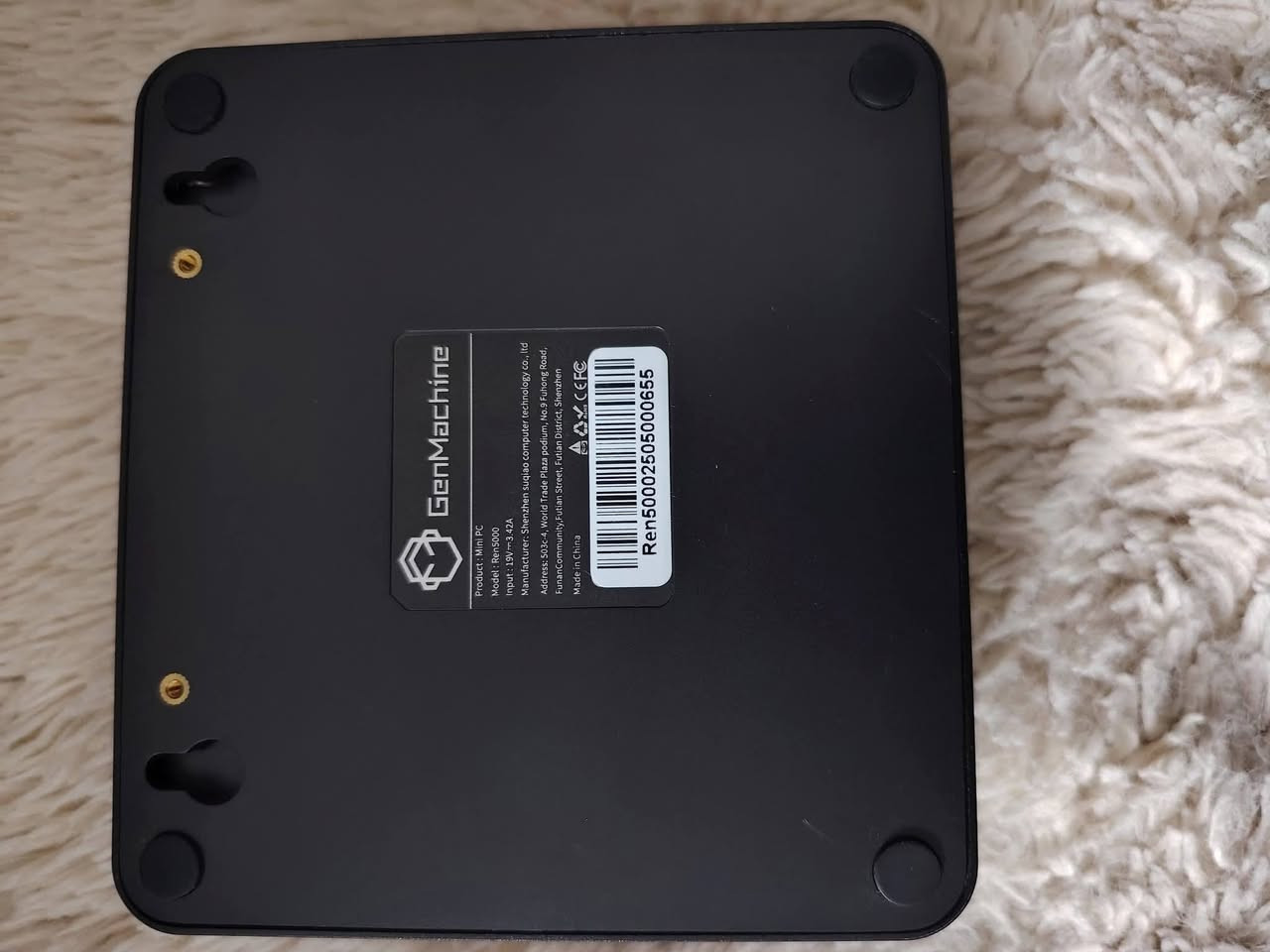 مني بي سي GemMachine – جديدة غير مستخدمة
كيمنك 
➕ ضفتلها رام وهارد
⚙️ Ryzen 5 5600H
🧠 رام 16GB DDR4
💾 هارد SSD 256GB
🎮 Radeon Graphics
🪟 Windows 11 Pro
💰 السعر: 280 ألف
📍 بغداد
🚚 يوجد توصيل
📞 ***********
