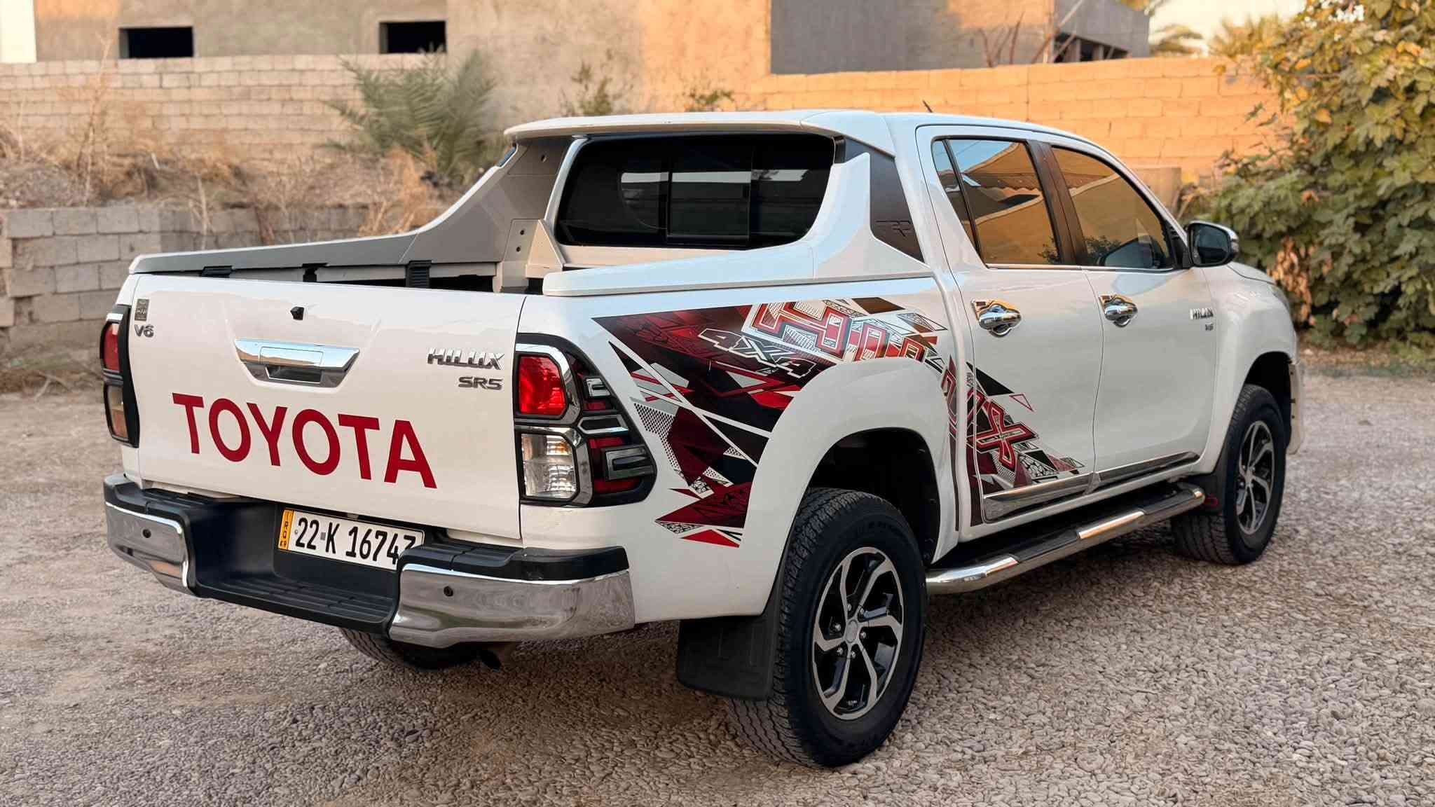 السلام عليكم
هايلوكس 2018 TRDفورويل 

كفاله عامه بدون ضرر بدون صبغ 

گير اوتماتيك محرك 6 /4000 بصمه ترحيب تبريد خلفي تبريد لمس فول مواصفات 

رقم اربيل دولي باسمي سنويه لل31 تحويل وكاله 

محرك گير صدر تايرات تبريد شاشه كامرا تحكم استيرن مثبت سرعه سياره جاهزه

ماشيه 160 الف حقيقي استخدام شخصي سياره جديده ع البلاد 

العنوان الشرقاط اسديره 

***********
***********
