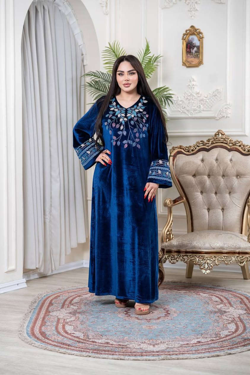 دشداشة • قديفة ستراس • مقاسات L-3XL
