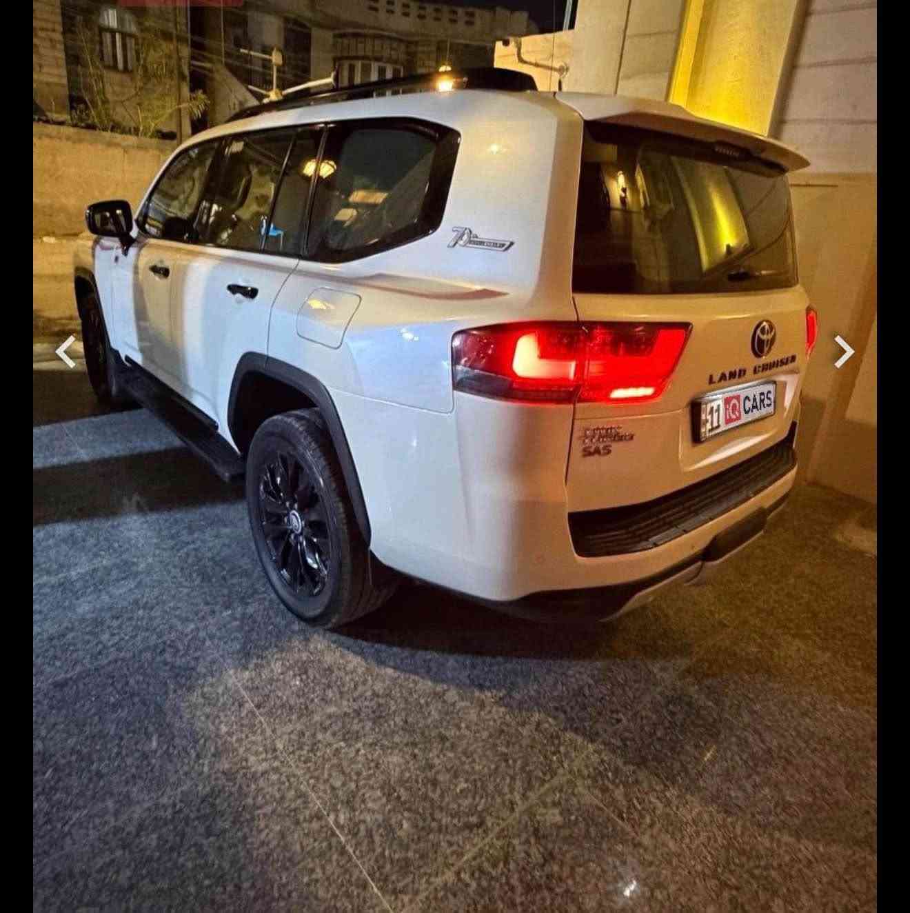 لاندكروزر2022 GX
كفاله عامه عليها كت كامل GR حسين تميمي
معروقه موصفات GX 
محرك 4000 تنفس طبيعي
ماشيه 60 ك 
السعر 540 ورقه
الاستفسار على الرقم 
*********** البصرة, العراق

نص مكتوب في الصور:
- IQ
- 11/3
- 11/6
- 11 / 5
- 11 / 11