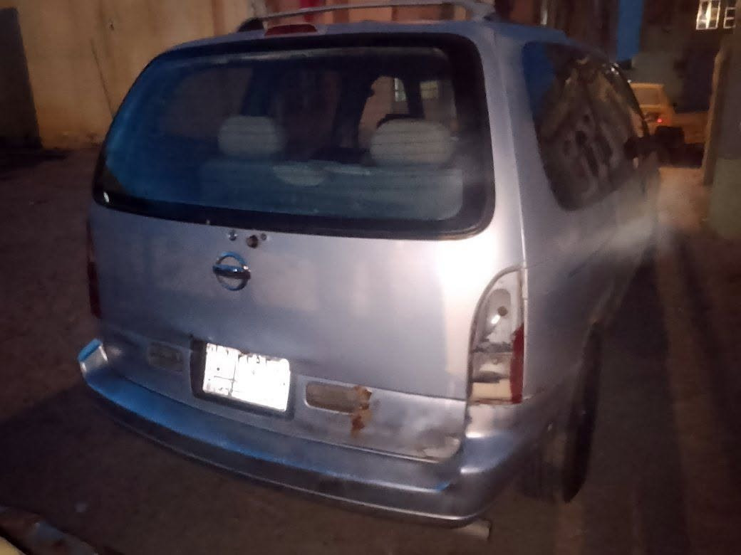 السلام عليكم نيسان كويست موديل93 محرك كير كامري السياره سبعه راكب سعر18بيها مجال بصيط ***********مكان ميسان العماره  رقم كربلاء مشروع وطني
