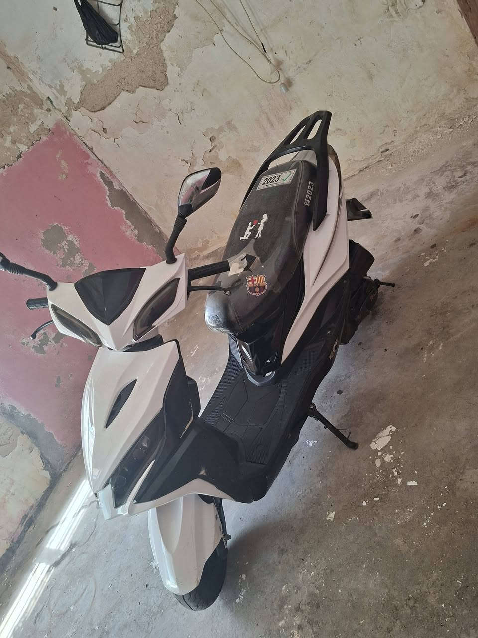 درجة جامبو للبيع نظيف جدا كلشي جديد وسعر 380 وبيه مجال لطيبين رقم ***********
