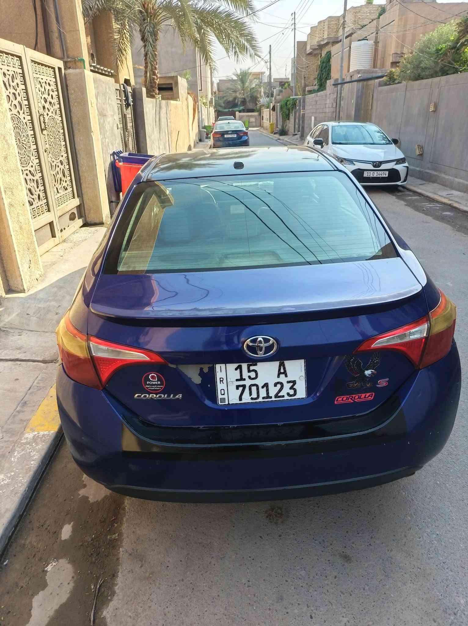 كورلا S • ٢٠١٦ • فتحة وبصمه