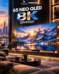 سامسونج QN900F • ٦٥ بوصة • ٨K