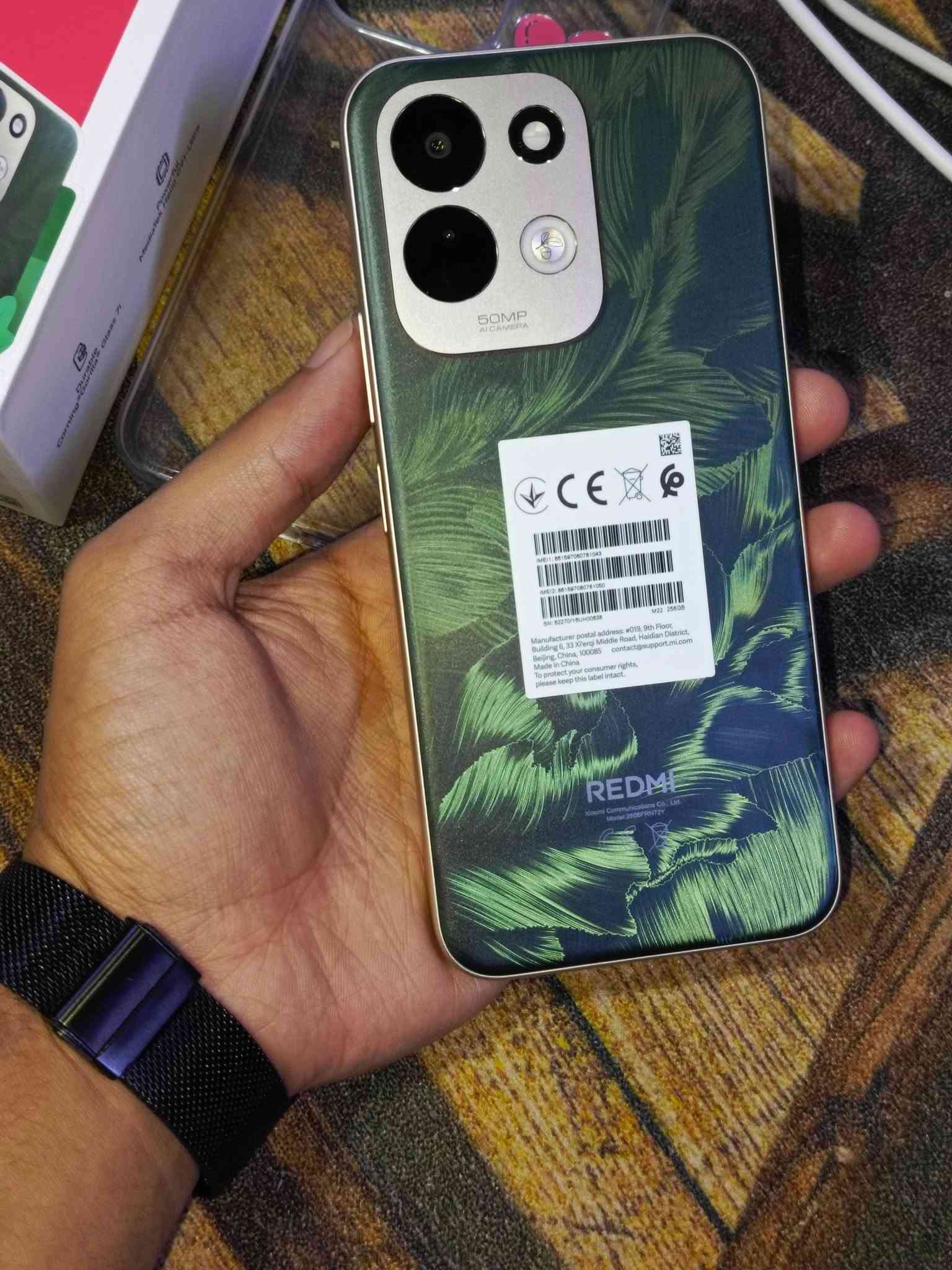ريدمي ١٧ • ٢٥٦ • بطارية ٧٥٠٠