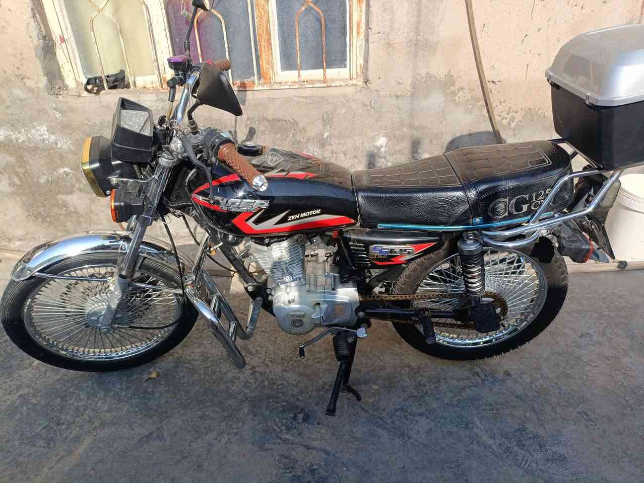من رخصة الادمنة دراجة تايكر 25 محرك غطاس 200cc  اوراق للاستفسار *********** مكان سدة الهندية
