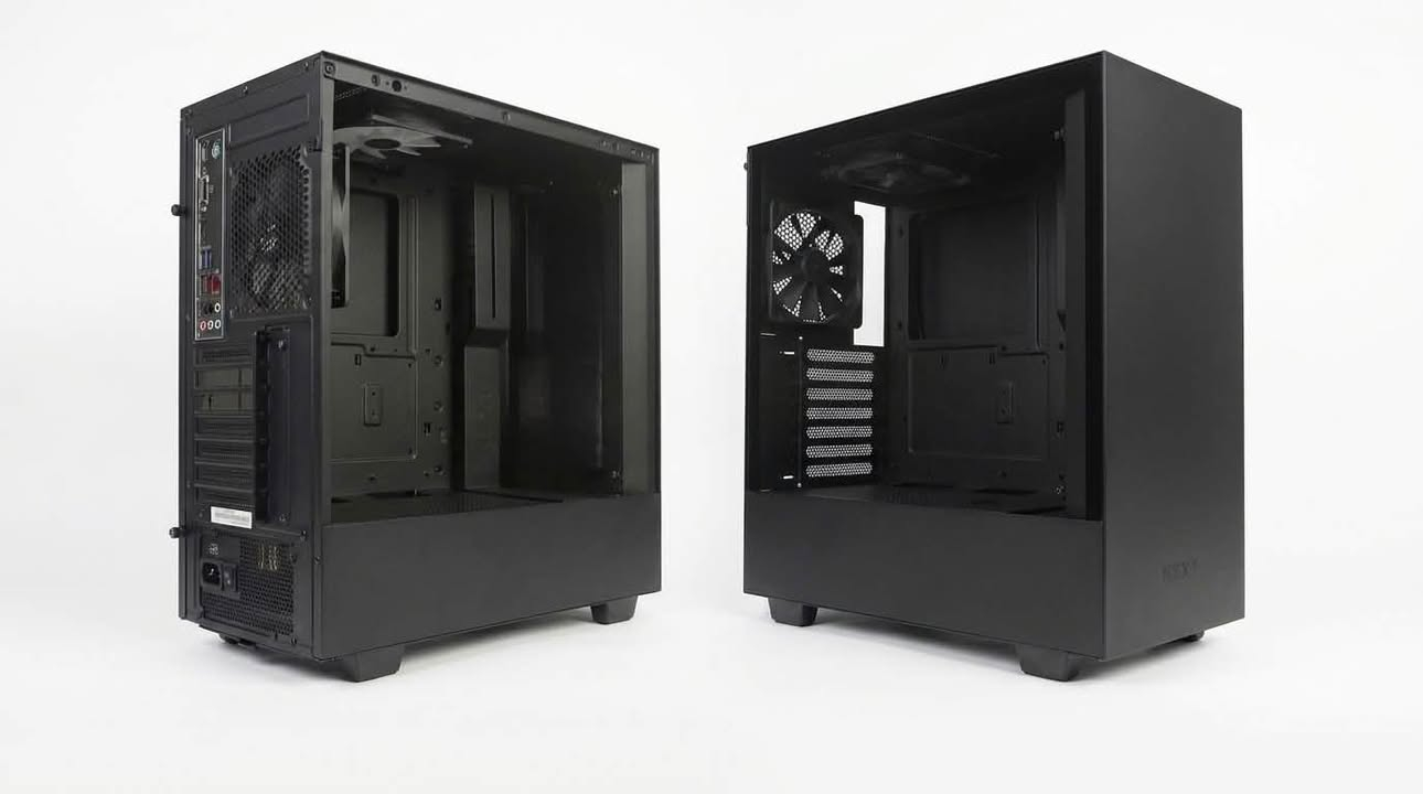 قطع PC • كيس H510 • هارد 500GB