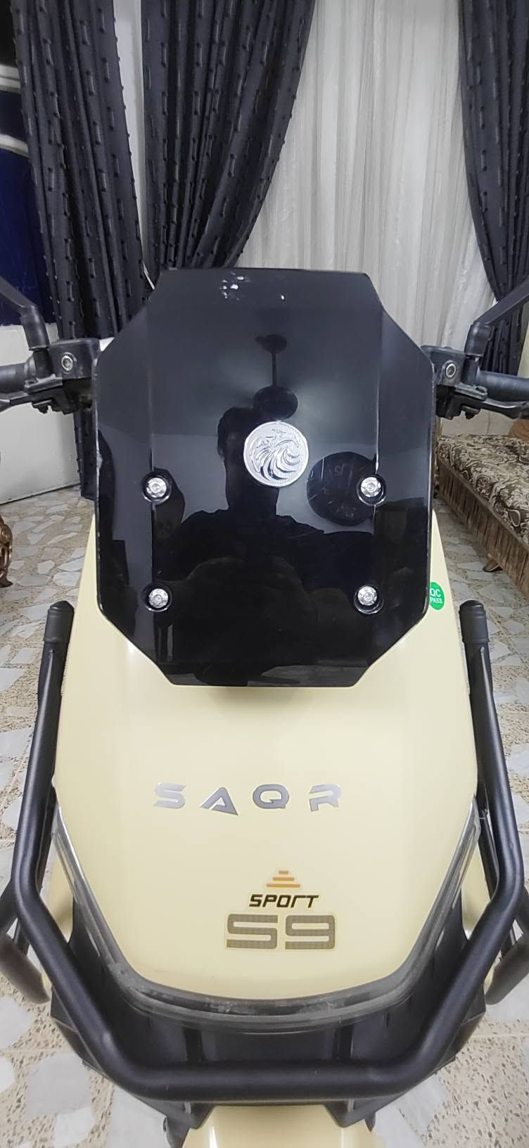 سلام عليكم دراجه شحن جديده جدا بطاريه كرافن مديل٢٠٢٦ بعدها بلنايلون السعر٩٠٠ وبيها مجال مكاني بغداد حي ور***********
