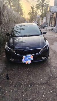 كيا فورتي خصوصي موديل 2017 رقم بغداد  مراوس بنيسان اورفان  الإتصال 077...