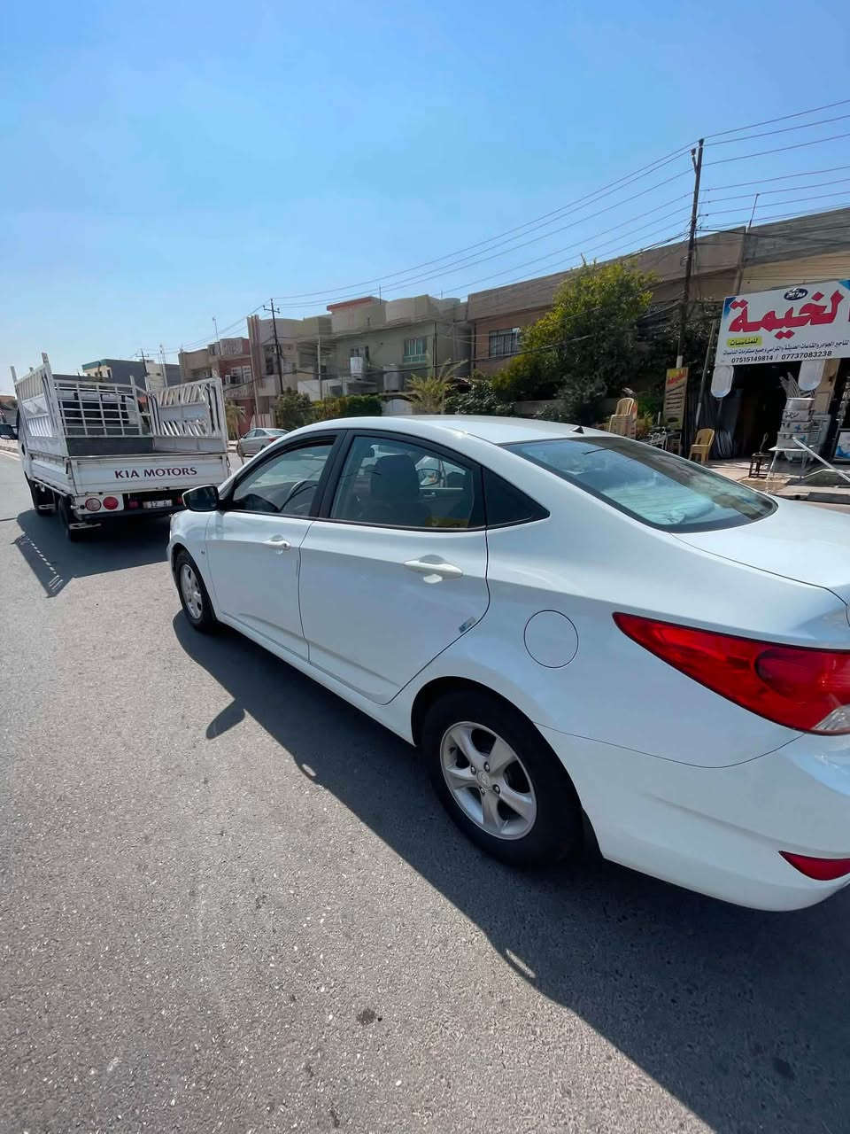 اكسنت ٢٠١١ بلا صبغ محرك كير شرط سنويه ٢٠٣٠ هزه جديده بسمي مكانتين صغيره بارد محرك ١٦
ترهم مراوس عالي 
السعر ٩٦ مجال قليل للستفسار ***********
