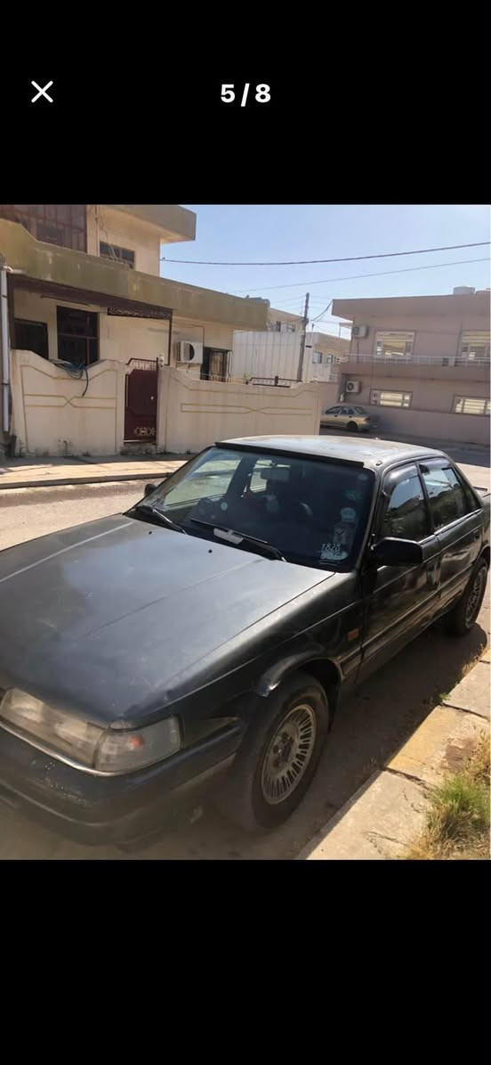 🚗 للبيع مازدا 626 موديل 90

للبيع مازدا 626 موديل 1990، السيارة مثل ما مبين بالصور.

💰 السعر: 35 ورقة بيها مجال 
🔍 الفحص للجادين
🤝 البيع نقدي

📍 الموقع: السليمانية
📞 للتواصل: ***********

السعر قابل للتفاوض بالمعقول للجاد.
