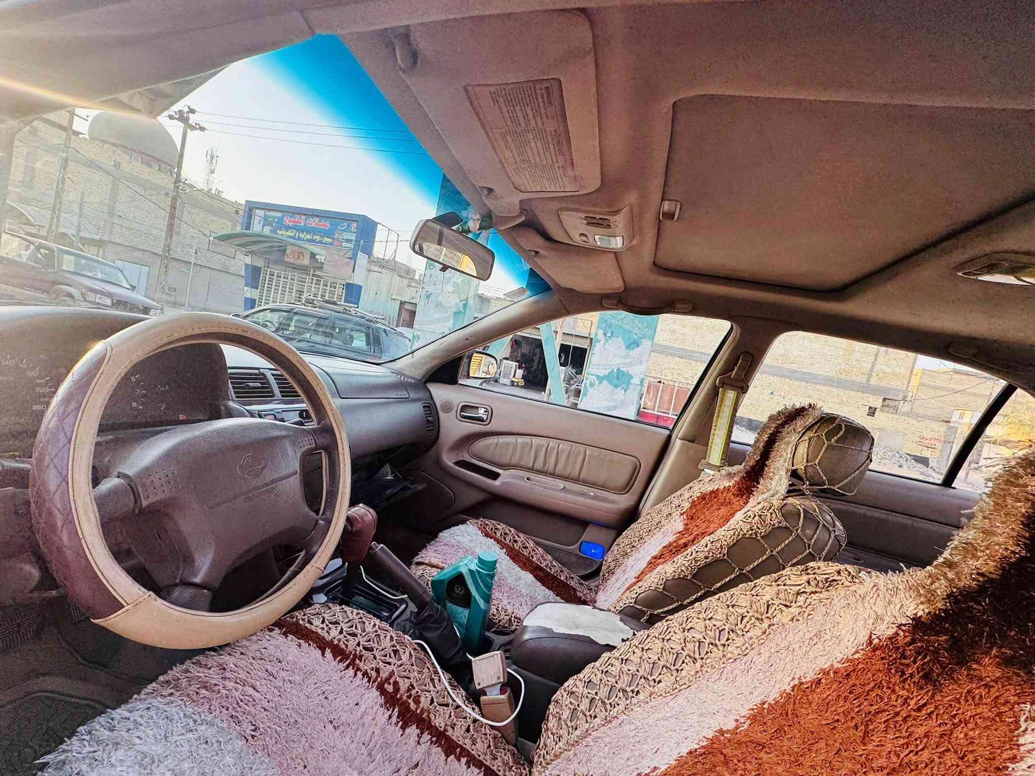 السلام عليكم للبيع نيسان مكسيما مديل ١٩٩٩ كفاله عامه مكينه ٦ سلندر فول موصفات ١/١ فتحه كشنات كهربائيه شاشه تحكمات جلد سياره فول فول تبريد ثلج رقم بغداد انكليزي مداور ثاني يوم  كير اوتماتيك السياره كير مكينه حداديه محرك تبريد كله جديد السعر ٤٥ و بيها مجال بيع مستعجل ! الرقم *********** مكان نجف
