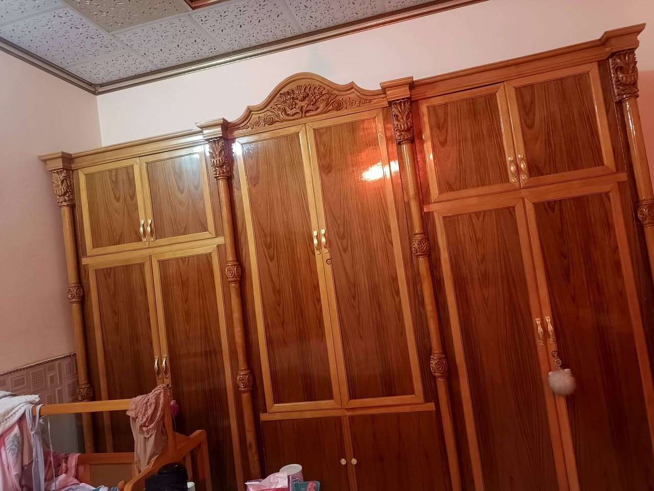 غرفة نجارة صاج جديدة في شهربان خشب زان ***********

