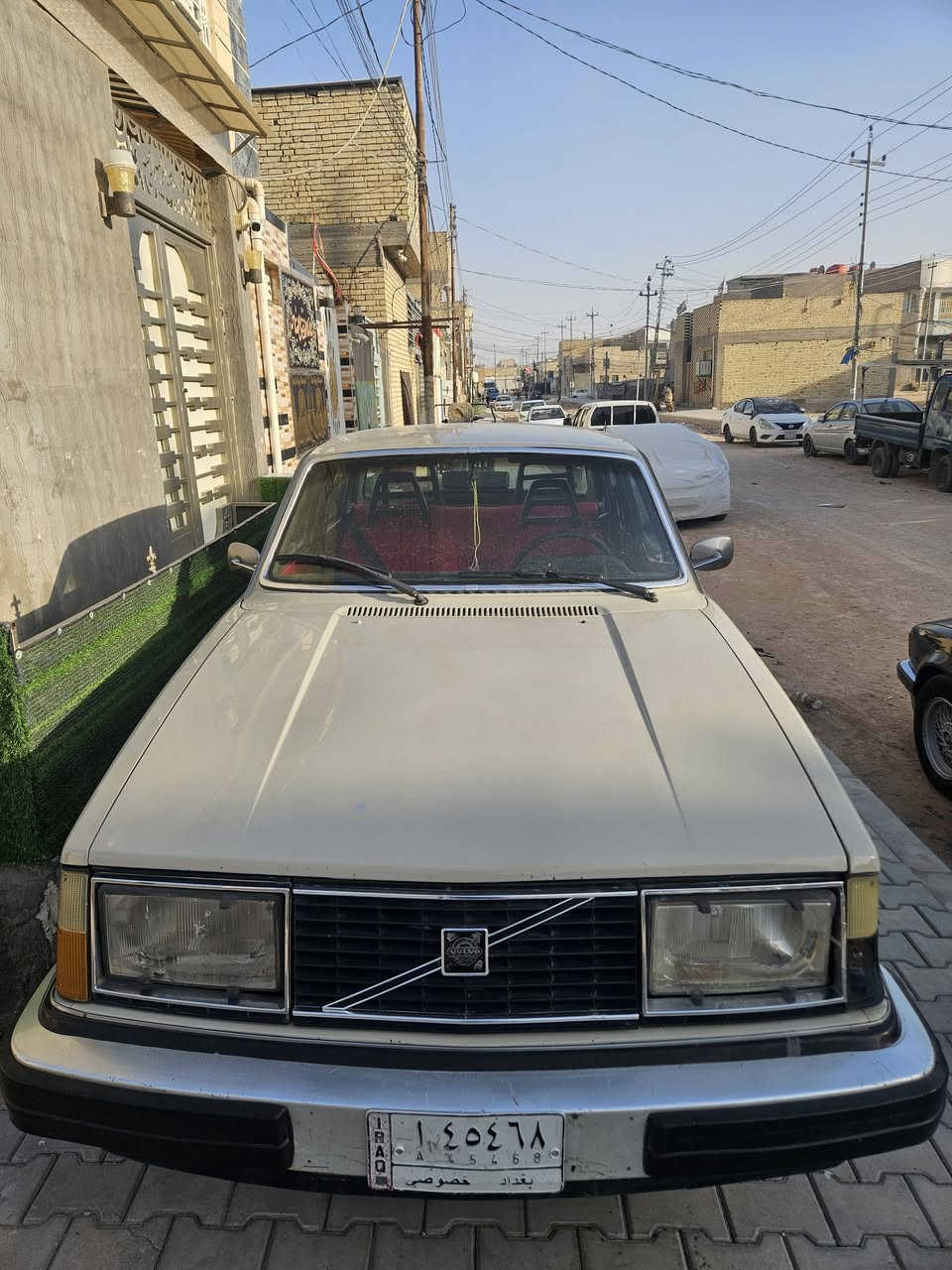 فولفو ٢٤٤ مديل ١٩٧٩
رقم بغداد بأسمي سنويه لغاية ٢٠٢٧
مداورها وين ميعجبك مأرشفه 
مكينه وكير عل شرط خمس نمر 
نقصها تبريد وحداديه الأمامي 
تاير الأمامي جدد هستوني شادهن
حتى السبير جدا نضيف 
كهربائيات جاهزه ضفيره عل لبلاد 
سياره احلى من الصور تجي وتشوف 
بعينك وتقتنك وبيك خير وتدلل
رقم الهاتف ***********
رقم الأخر   ***********  
السعر ٤٥ وقابل للتفاوض .
