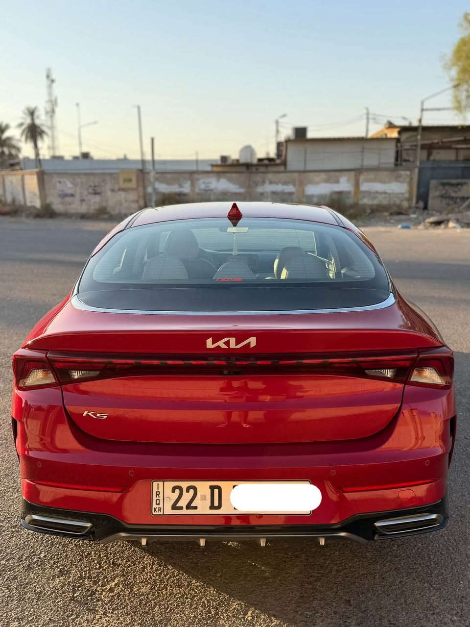 السلام عليكم 
للبيع كيا K5 خليجي2022
المواصفات فول عدا البانوراما 
بصمة ابواب
 بصمة تشغيل
 حساس امامي خلفي
 كامرة خلفية دوارة 
كرسي سايق كهرباء
 مري شفط 
اشاير بل مري 
لايت زنون +LED 
تشغيل عن بعد
 وباقي المواصفات المعروفة 
ماشية 65 الف حقيقي
رقم اربيل اتريد وكالة او تحويل عادي ماكو مشكلة
السيارة مكفولة كفالة عامة من الصبغ والبارد شوية صبغ بالدعامية الخلفية فقط الحديد بدون لا صبغ ولا تعديل ملاحضات بسيطة
السعر/17.000$ وبيها مجال  
العنوان/بغداد/العامرية
هـ/***********
