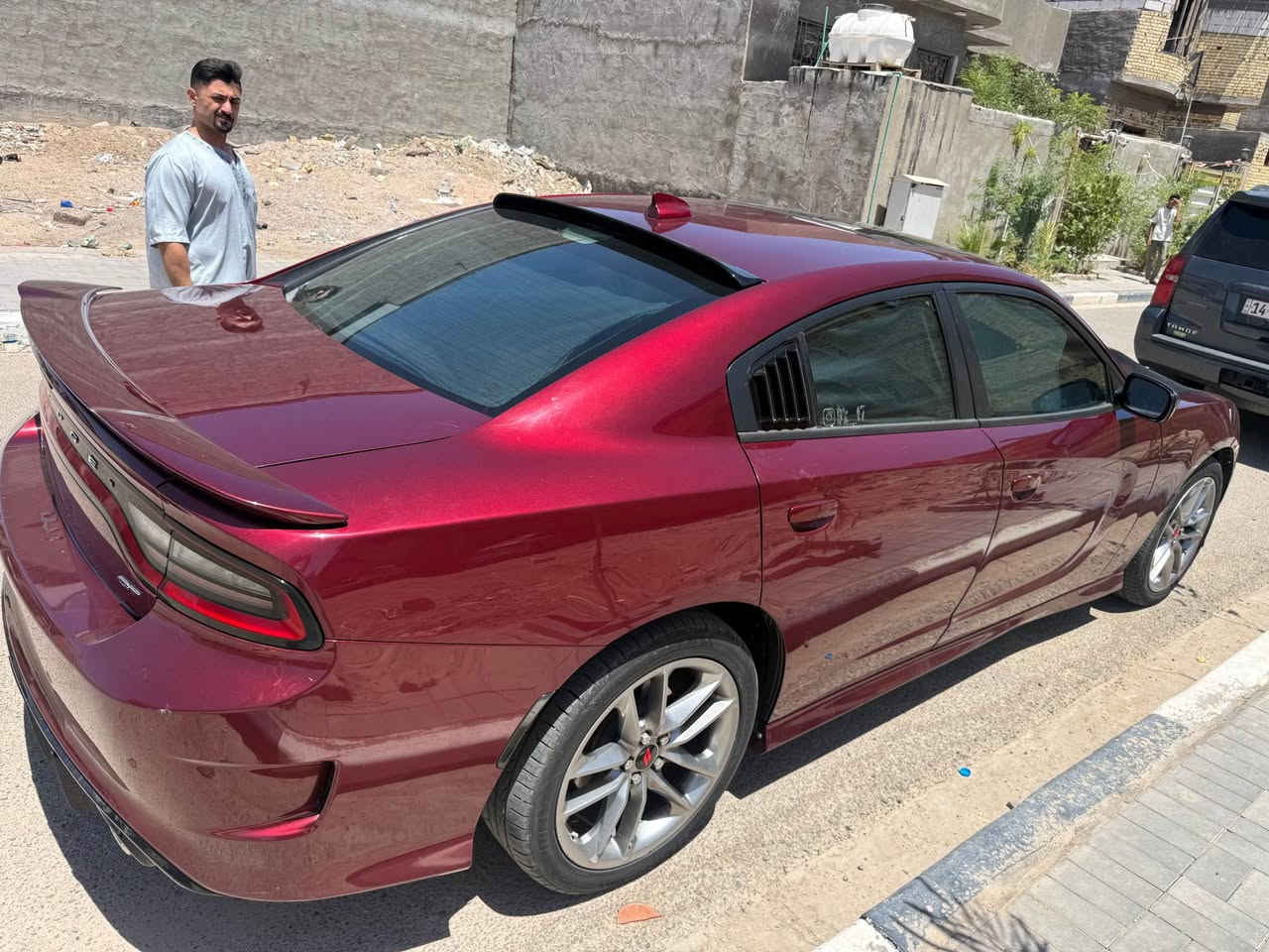 جارجر جي تي 21 
فول موصفات 
رادر 
ابواب دخول ذكي 
تشغيل من بعد 
كشنات حضن 
كشنات تدفئه 
استيرن تدفئه 
رادار خلفي 
اوتو بريك 
شاشة كبيره 
نقط عمياء 
فتحت سقف 
سبورت 
سوبر باك تراك 
عليه برمجة كامله 
ويل عشرين 
*********** البصرة, العراق

نص مكتوب في الصور:
- 9k_t7
- Dodge Charger Gt 2021 Maroon 3.6L 6 vin: 2C3CDXMG7MH528691 Final bid: $11300 Auction: Copart SOLD Lot number: 69908481 Date of sale: 23.03.2022 Year: 2021 VIN: 2C3CDXMG7MH528691 Condition: Not specified Engine: 3.6L 6
- en.bidfax.info Dodge Charger Gt 2021 Maroon 3.6L 6 vin: 2C3CDXMG7MH528691 Final bid: $11300 Auction: Copart SOLD Lot number: 69908481 Date of sale: 23.03.2022 Year: 2021 VIN: 2C3CDXMG7MH528691 Condition: Not specified Engine: 3.6L 6
