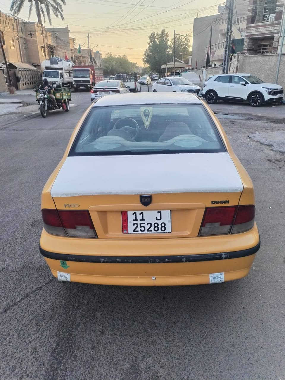 سياره سمند مديل ٢٠١٠ كفاله عمامه كير محرك خير من الله تبريد ثلج منضومه جديده
بيه فقط باب صايق بي صبغ شيويه باقي كشر مكفول
بيع قصط ونقد.  سعره ٣٥ ورقه  مكاني بغداد الامين الثانية رقمي ***********
