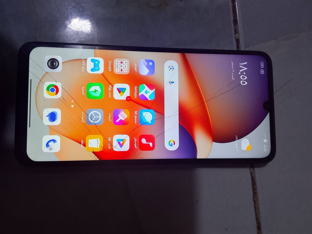 ريدمي c13ذاكره 256وكع وتفطرت الشاشه بس شغال ويلمس سعر50الف

نص مكتوب في الصور:
- 18:57 39 المواصفات والمعلومات التفصيلية RAM 4,0+8,0 ج.ب المعالج ثماني النواة بتردد يصل إلى 2.00 جيجاهرتز إصدار نظام التشغيل VGPMIXM.2.0.208.0 إصدار Android Android 15 | AP3A.240905.015.A2 | تحديث أمان Android: 2026-07-01 الطراز 23106RN0DA إصدار النطاق الأساسي MOLY.LR12A.R3.MPV253.5.P47 إصدار النواة android15-8-g6b55ce738535-4k-6.6.30 التخزين الداخلى
