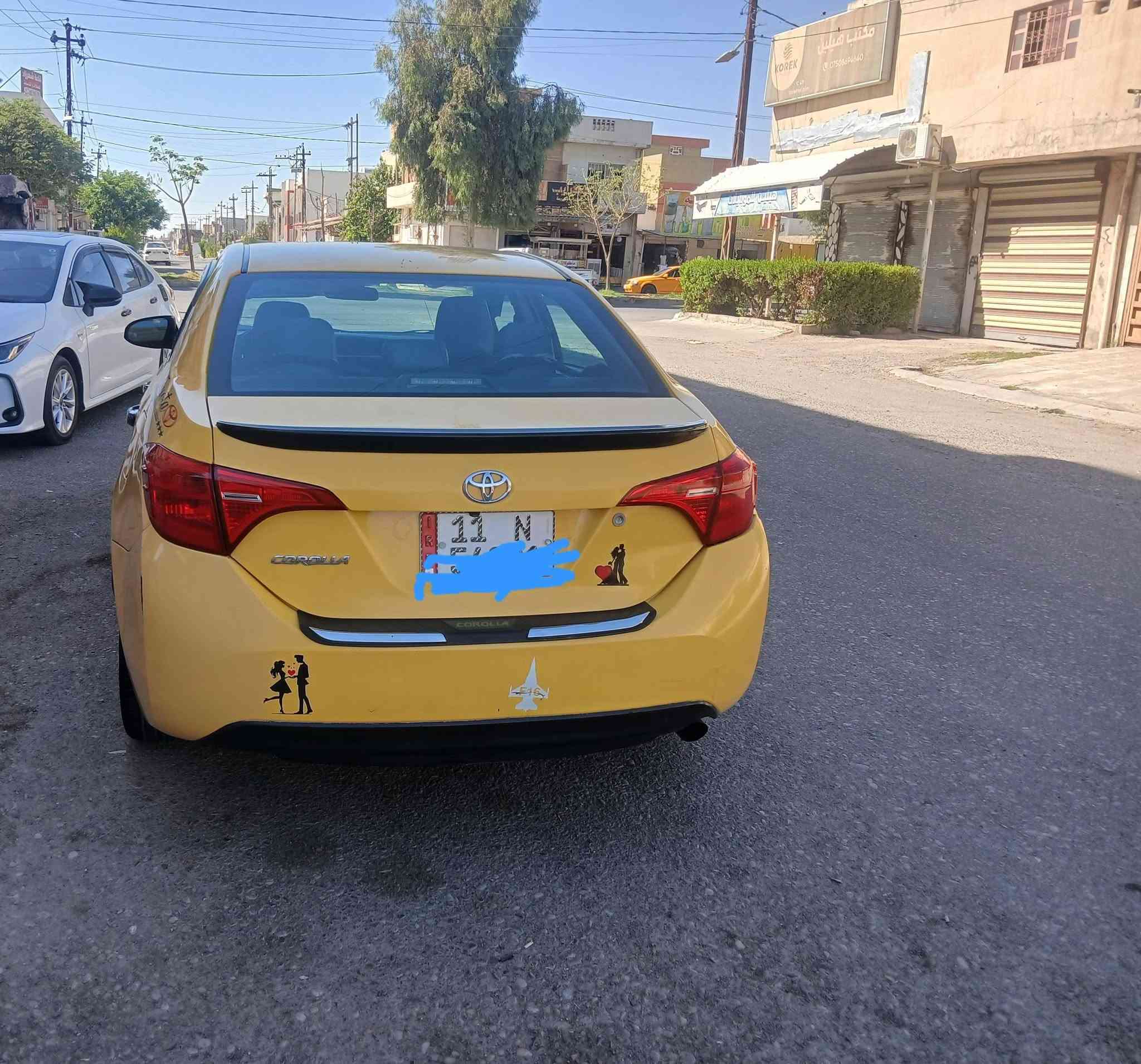 كورلا للبيع موديل 2019L رقم بغداد  انكليزي بيها تبديل جامرلغ امامي طرف السايق وشاصي اربع اصابع محرك شرط گير شرط سياره نضيفه  بطاقه بنزين بيها  رقمي ***********
