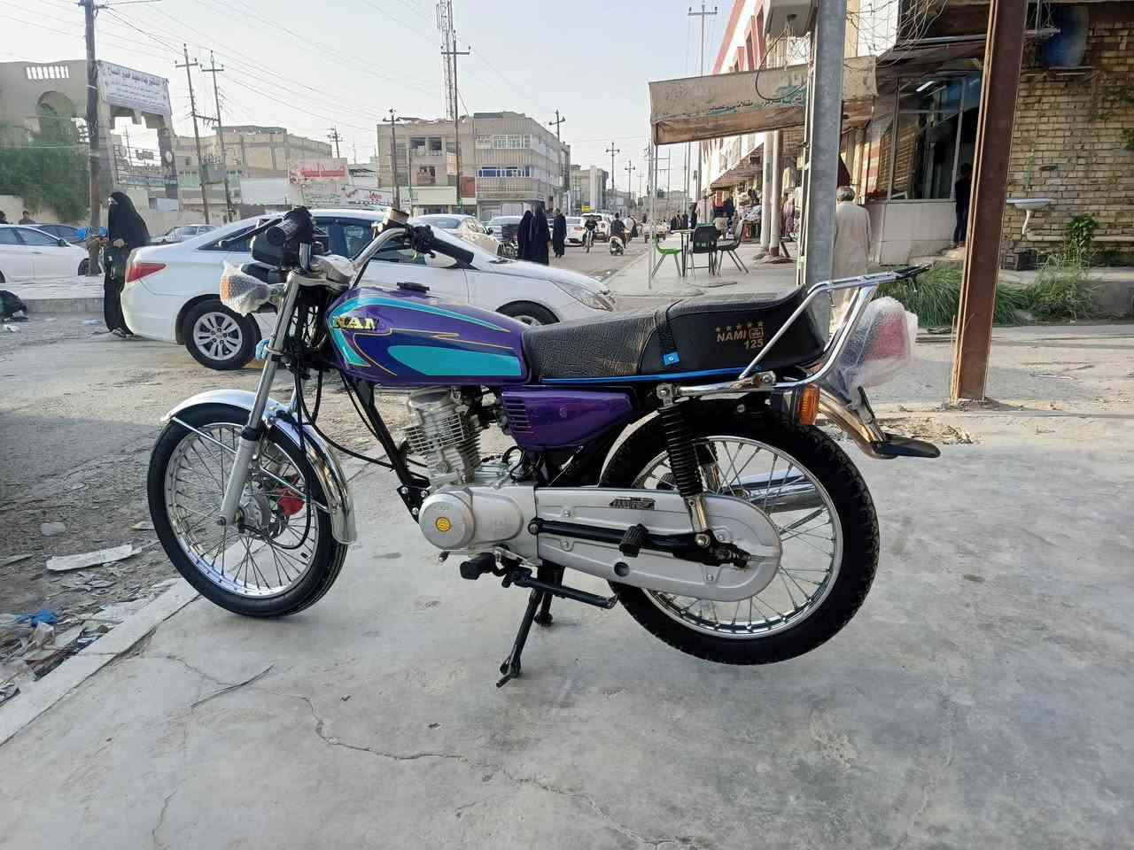 سلام عليكم شلونكم شباب دراجه نامه للبيع 22 شبه معرض والشاصي 16 رقم ذي ذي قار السعر 1400 وبيه مجال 
*********** مكلف بالنشر مكان شطره

