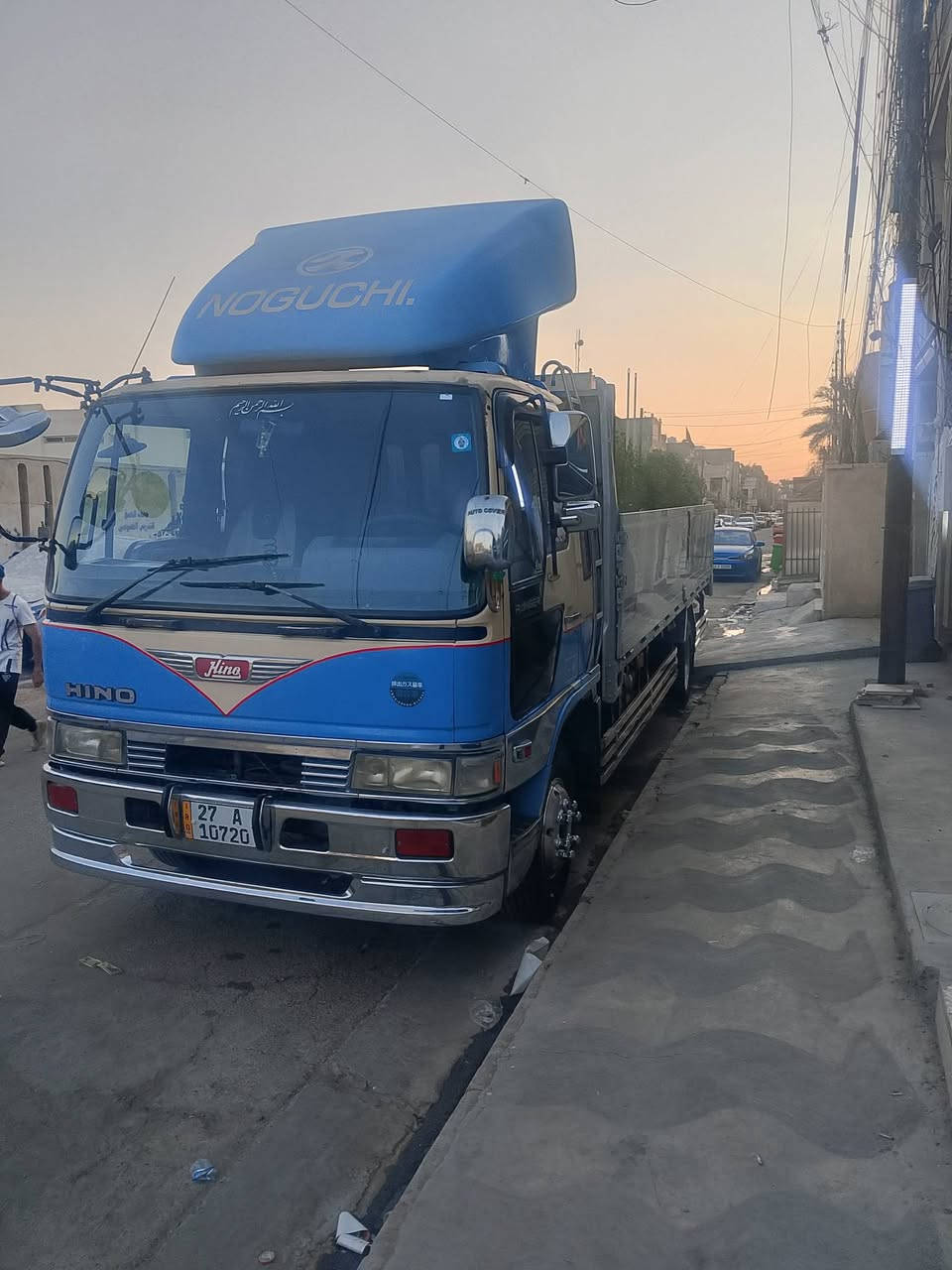 السلام عليكم هينو موديل 94 6وربع بلاد 70 عادي بخار بدون تنقيص رقم ذي قار بسمي غير متواجد على الفيس مكان بغداد الاستفسار على الرقم ***********
