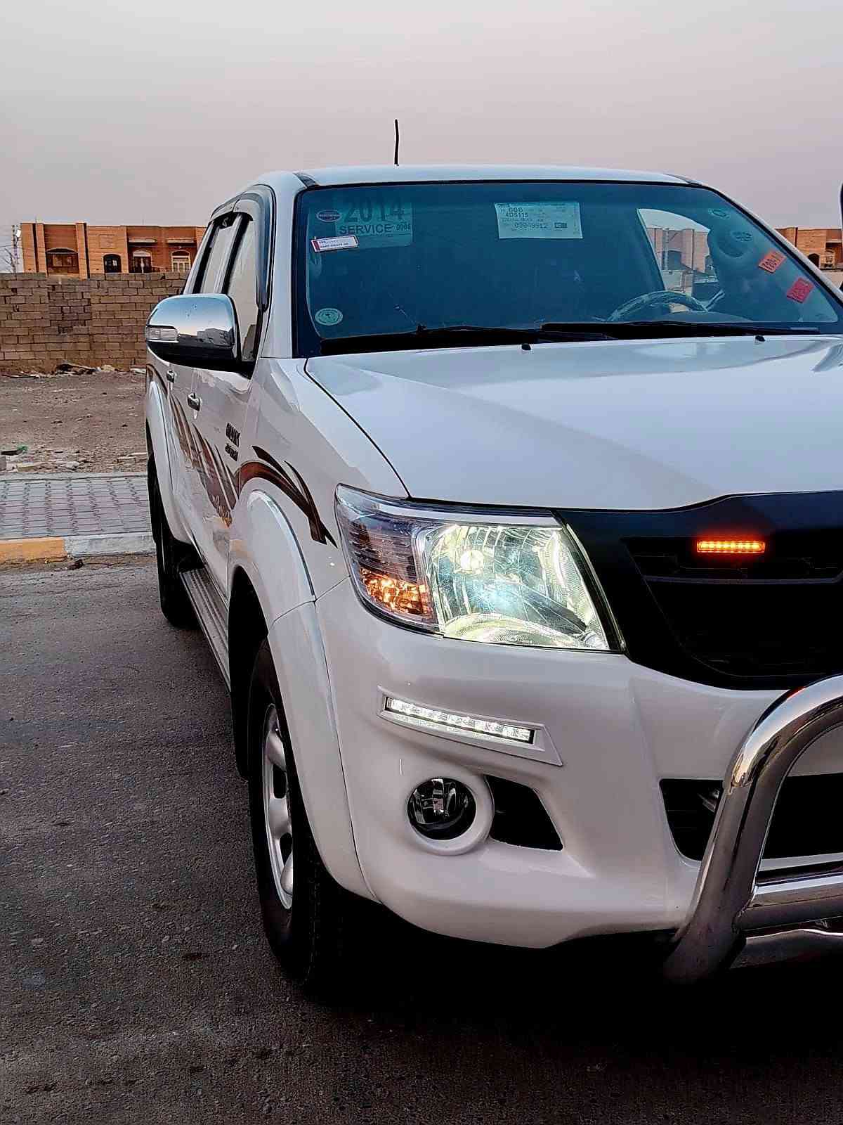 السلام عليكم للبيع بسعر 147 بكم 2014 خليجي كويتي اتماتيك فول مكينه 2700 فور ويل كير ومكينه شرط ابلاديه بيه قطعتين وتكمه صبغ واكعه عليه سقيفه السياره جديده صدر وتخم تايرات جدد سنويه جديده برائة ذمه موجوده تحويل ثاني يوم العنوان تكريت ***********
