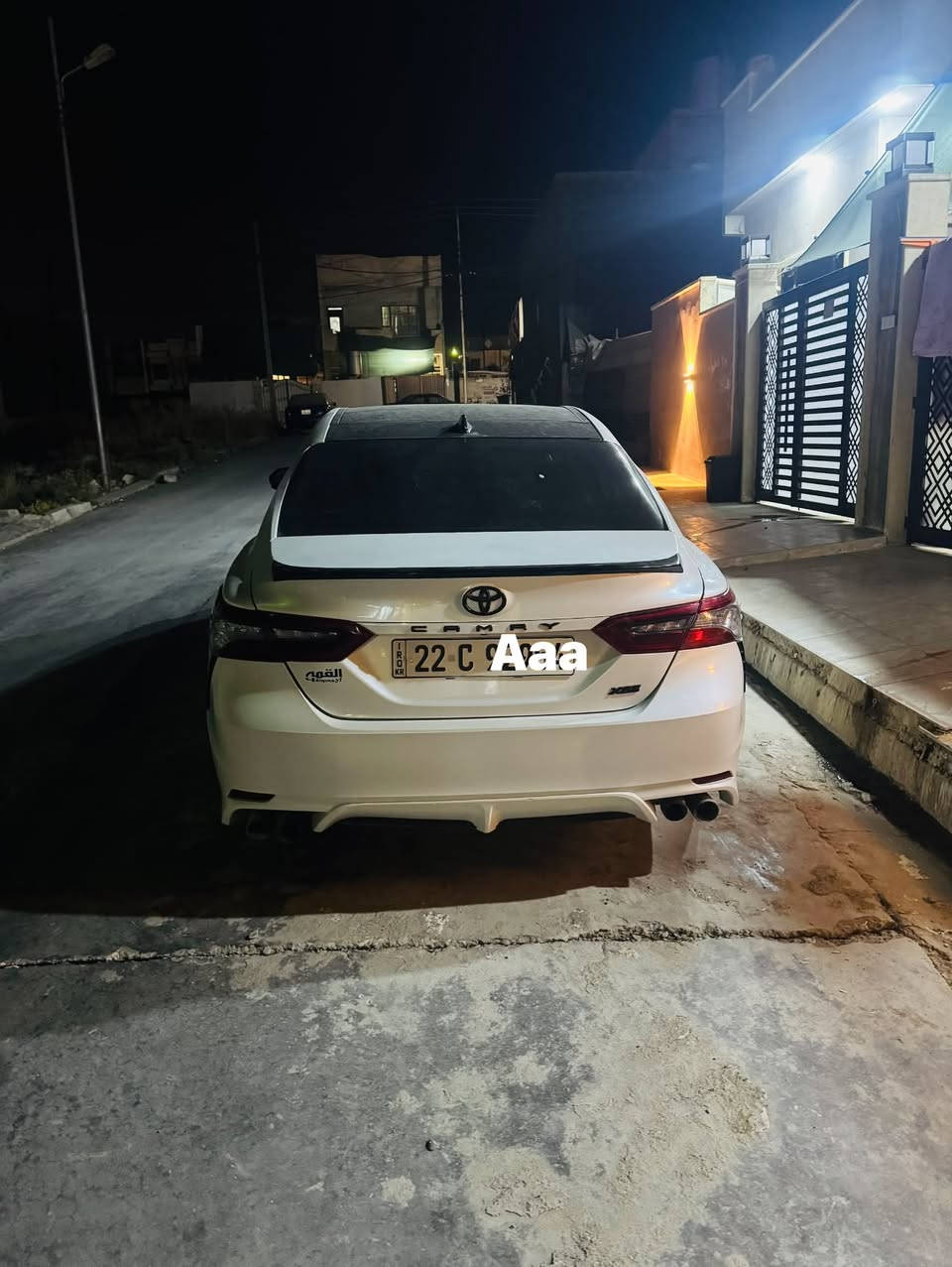 كامري موديل 2022 امريكي xse
حادثها مرفق ويا صور 
مكان السياره موصل ماشيه 55 ميل

***********

نص مكتوب في الصور:
- 22 C Aaa
- 1:22 Sales History 1 Similar archival offers You are watching archived offer. Auction ended on Tuesday, July 25, 2023. Tuesday, July 25, 2023 10 Photos Bidding Vehicle information Final bid $14,000 USD
- Sales History 1 Similar archival offers You are watching archived offer. Auction ended on Tuesday, July 25, 2023. Tuesday, July 25, 2023 10 Photos Bidding Vehicle information Final bid $14,000 USD
- 24 1:22 Sales History 1 Similar archival offers You are watching archived offer. Auction ended on Tuesday, July 25, 2023. Tuesday, July 25, 2023 10 Photos Bidding Vehicle information Final bid $14,000 USD