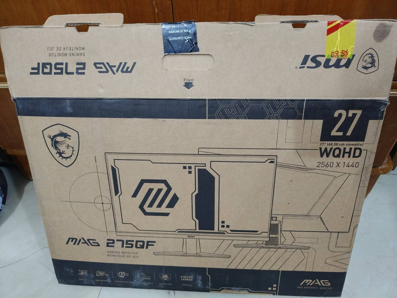 شاشة msi 2k للبيع 🔥
الدقة 2k
سرعة الاستجابة 0.5ms 🔥
الهرتزية 180hz
الحجم 27 إنج
السعر 225 الف فقط 🫡
للتواصل خاص او على الرقم ***********
مكاني سماوة ومتوفر توصيل
