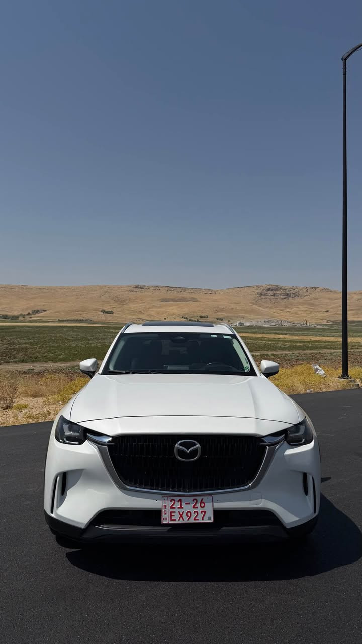 ***********
Mazda CX90 preferred plus 2024 
شەش پستۆن- بێ بۆیاغ -فوول مواسەفات - سێ ڕیز کوشن-دەبڵ ئەکسل- داتاشۆ - دەسکی دەرگا بەسمە - لایت داینامیک - 360 دەرەجە ڕادار - حاسە - کامێرا -پەردە-تەبریدمەرکەزی-  فەیس درایڤەر - کوشن کارەبای و خەزن و جلد و هیتەر - سلایت- کار پلەی - اۆتۆهۆلد - فینگەر برەیک - اۆتۆ ستۆپ و ئای ستۆپ - خەتی جادە - وایەرلێس چارج - دەرگای دواوە کارەبای - شەفتی سەر سوکان - 42 هەزار مایل ڕۆیشتووە و 25 ڕۆژی ماوە بۆ ڕەقەم کردن - نرخی 249 وەرەقە و مەجالێکی کەم
ڕەقەم شانسی JM3KKCHD3R1149383 السليمانية, العراق
