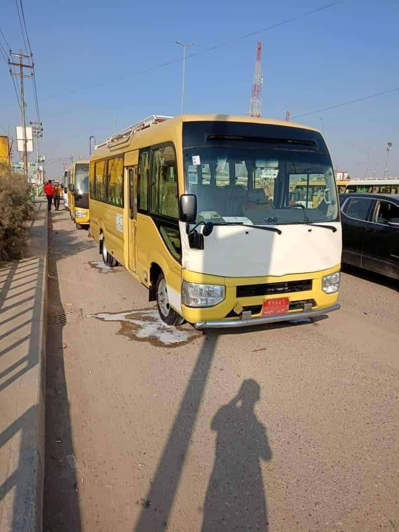 تعلن حملة سفير الحسين (ع) عن انطلاقها لزيارت العتبات المقدسة،،، عوائل فقط ،،، زيارة وفاة الرسول (ص)
✅جدولنا لهاذ الاسبوع ✅ يوم الثلاثاء المصادف ٨/١١ الساعة ٦ الصبح العمارة حي المعلمين القديم
1️⃣النجف الاشرف /مبيت
2️⃣كربلاء المقدسة📌مبيت
3️⃣اولاد مسلم4️⃣الامام الكاظم ع 
السعر٢٠الف فقط 🔥 كوستر حديث ،،،، للحجز والاستفسار ،، *********** نفس الرقم واتساب ،، العودة الخميس انشاء الله
