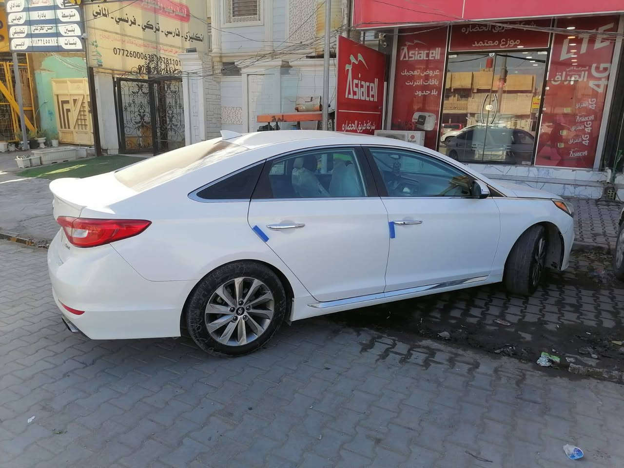 سلام عليكم 
بيع او مراوس 
 سوناتا 2017 فول مواصفات 1/1 
رقم كربلاء نكليزي بسمي
كير و محرك كفالة 
حدادية امامي خلفي جديد 
تبريد ثلج 
حساسات خلفي امامي 
سعر 115 وبيها مجال 
عنوان نجف ***********
